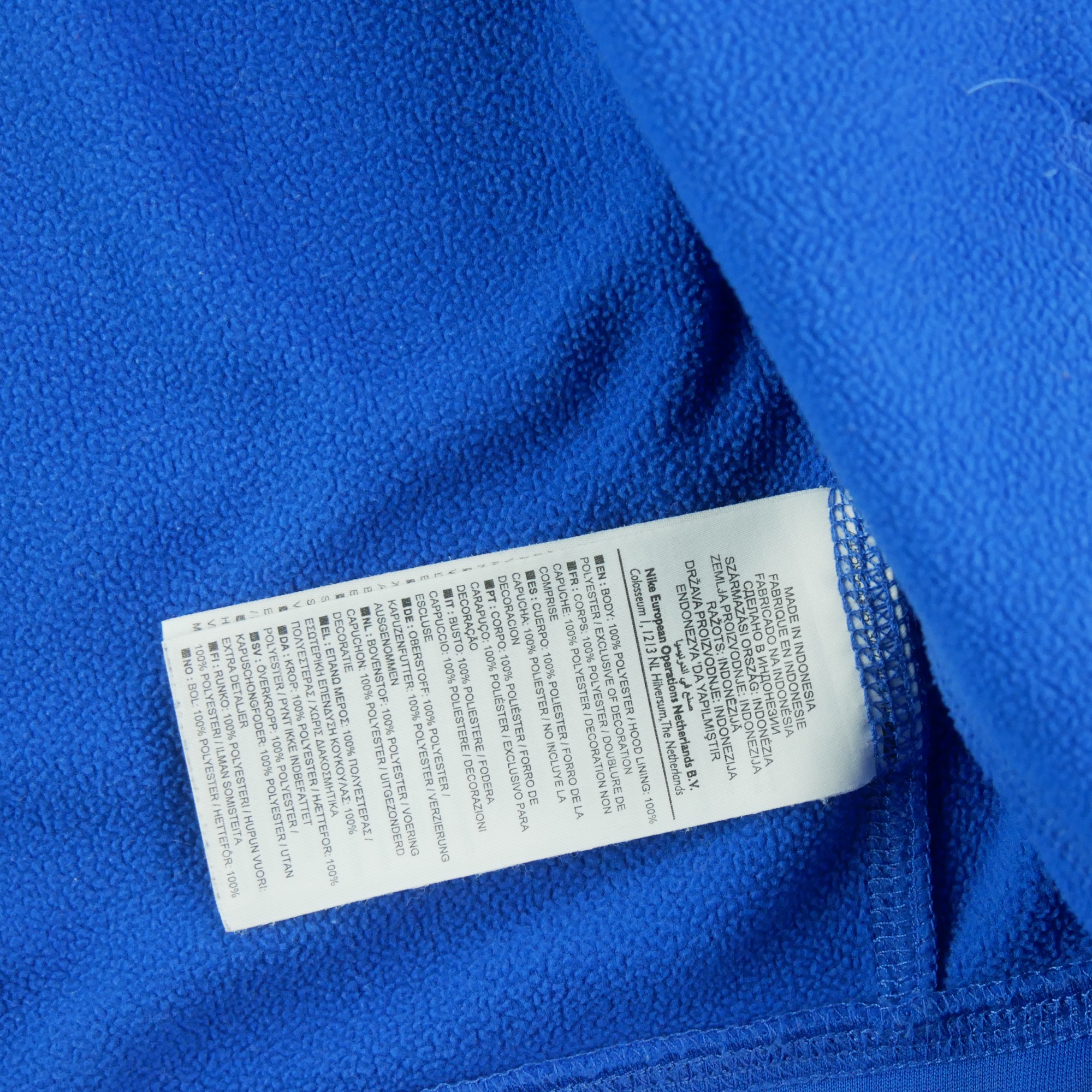 Veste de survêtement Homme  Bleu 9