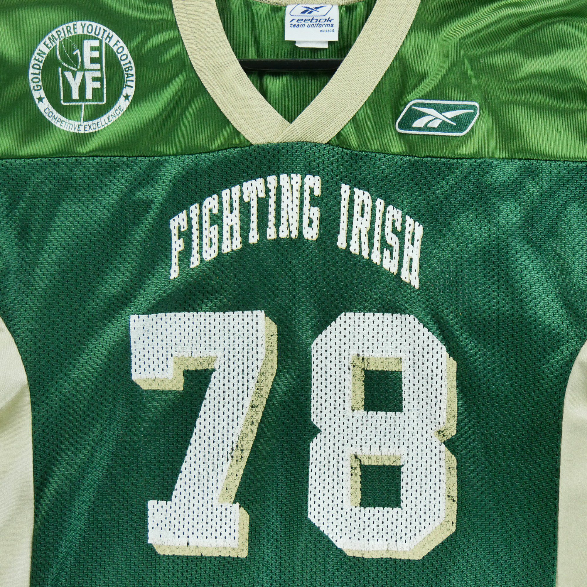 Maillot Reebok Notre Dame Fighting Irish 3