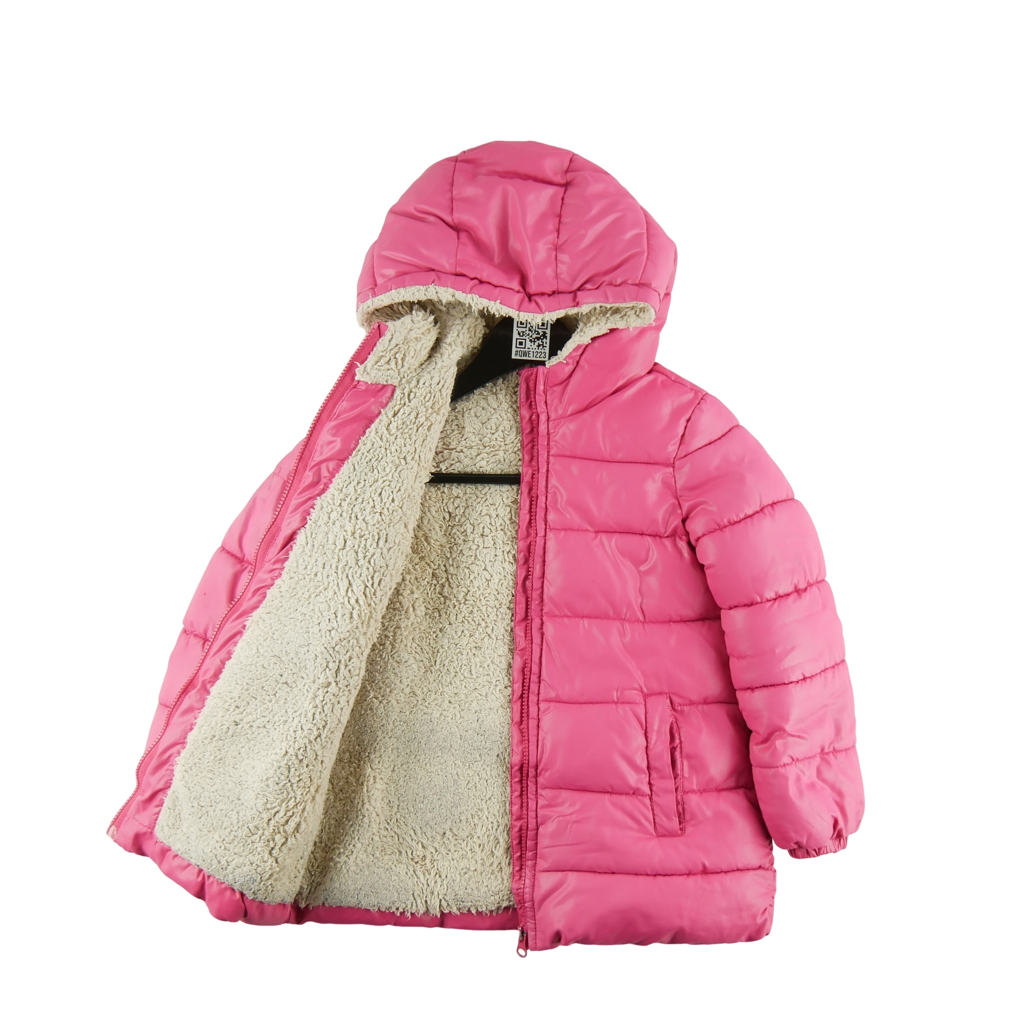Doudoune Fille  Rose 3