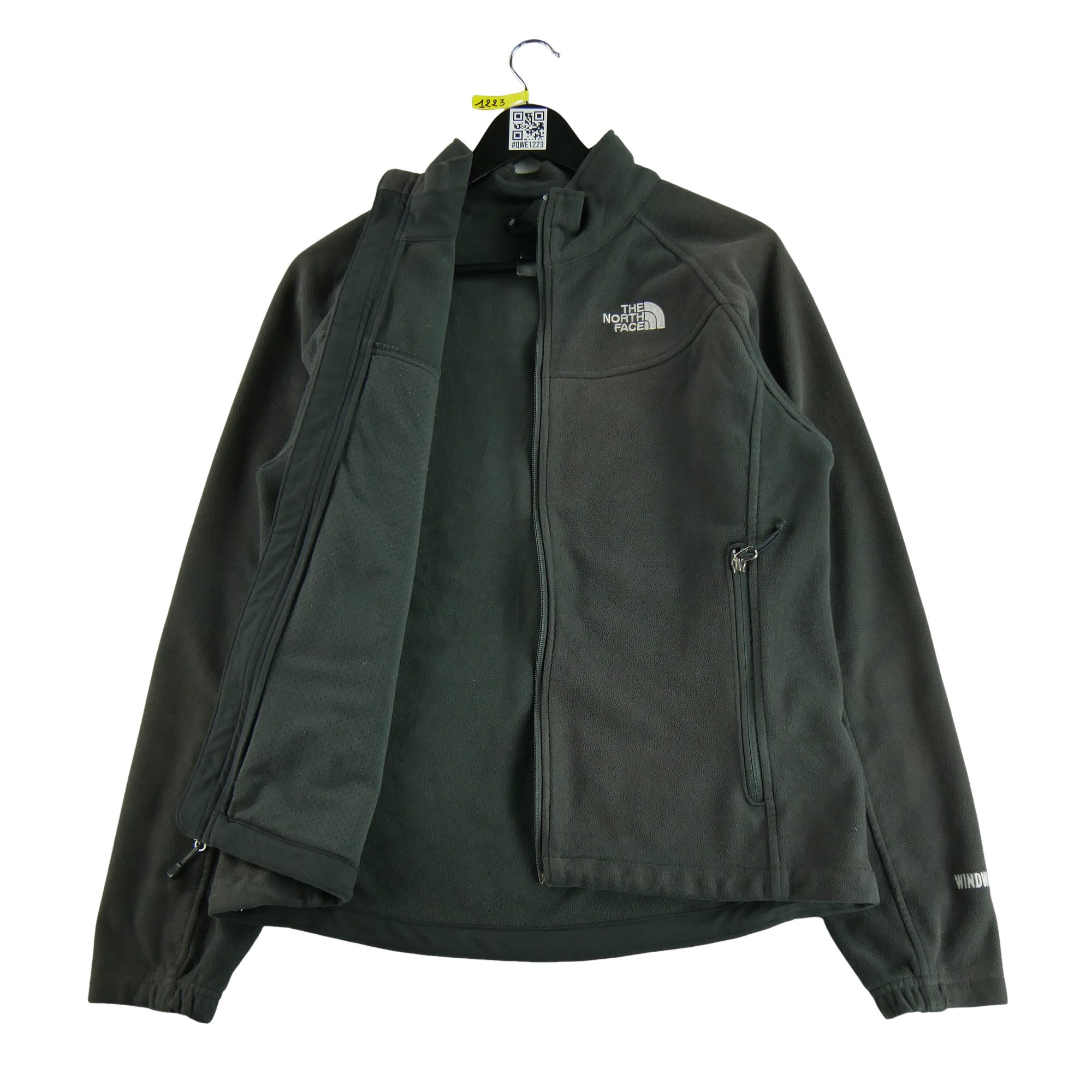 Veste polaire Femme  WindWall Noir 3