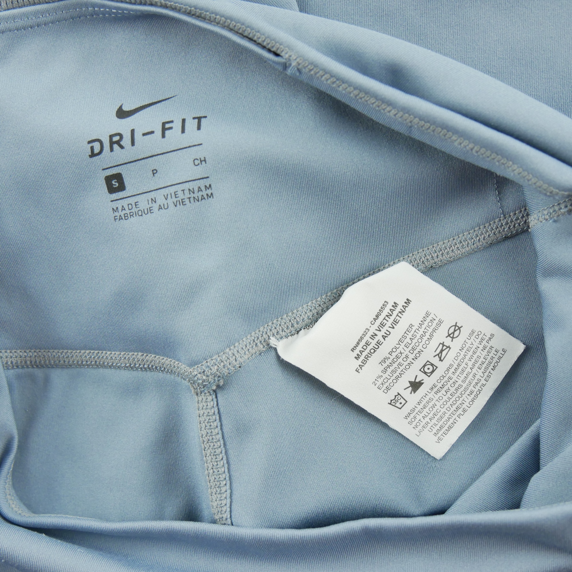 Short Femme  Dri-Fit Running Bleu clair 6