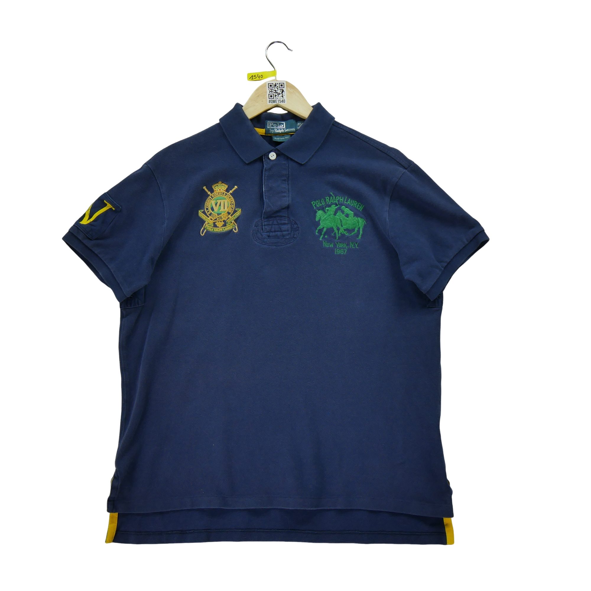 Polo manches courtes Homme  Bleu 2