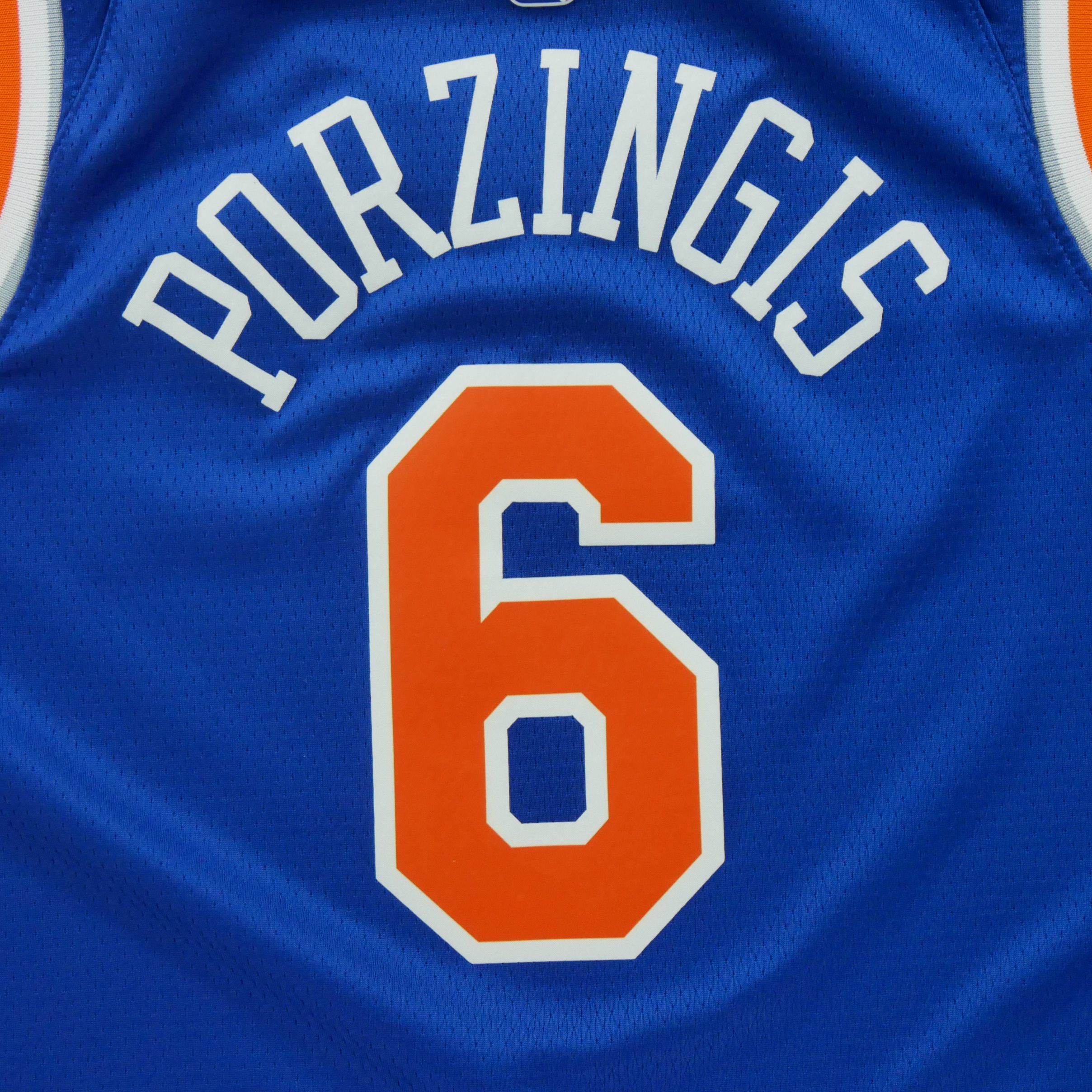 Maillot Homme NBA New York Knicks Bleu 4