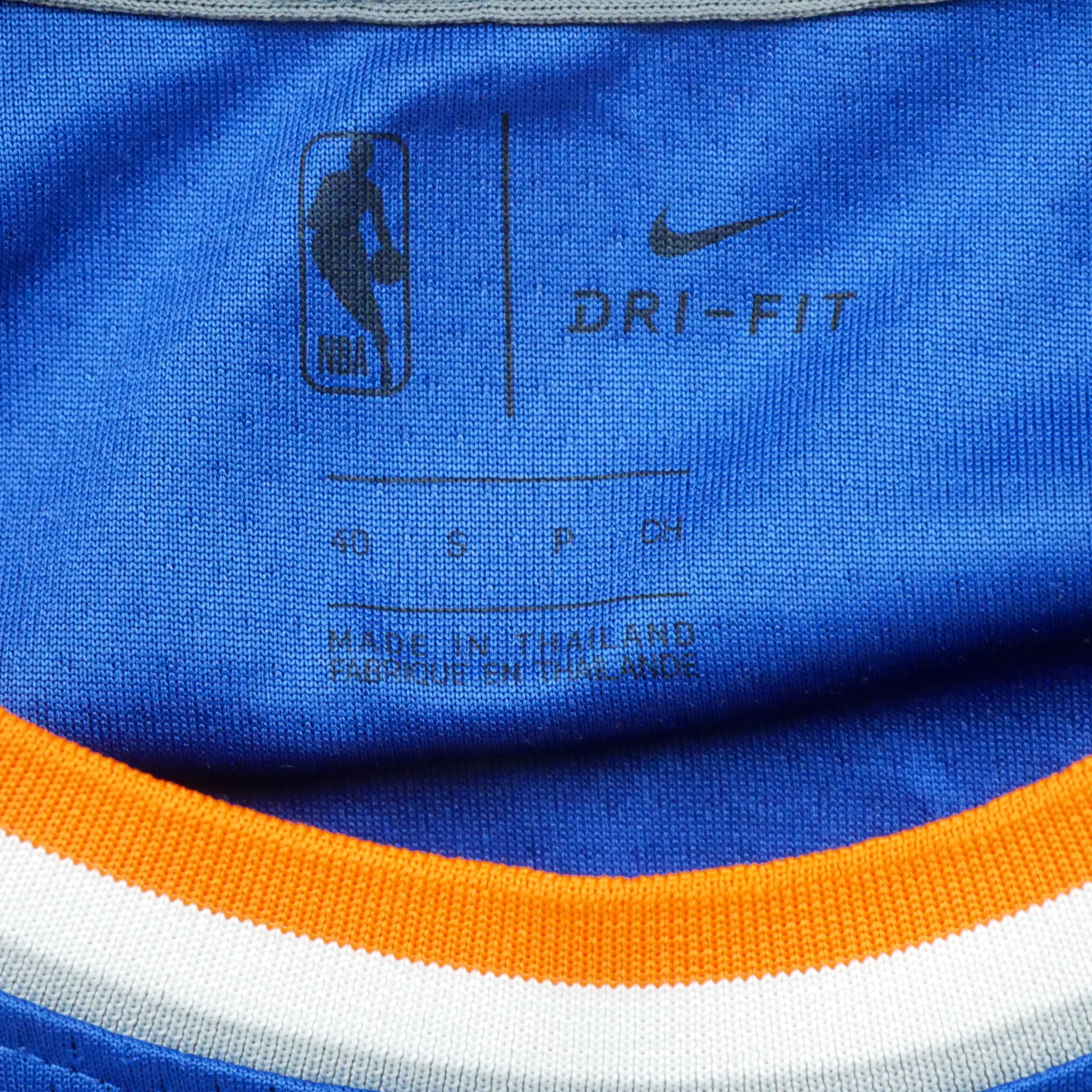 Maillot Homme NBA New York Knicks Bleu 8