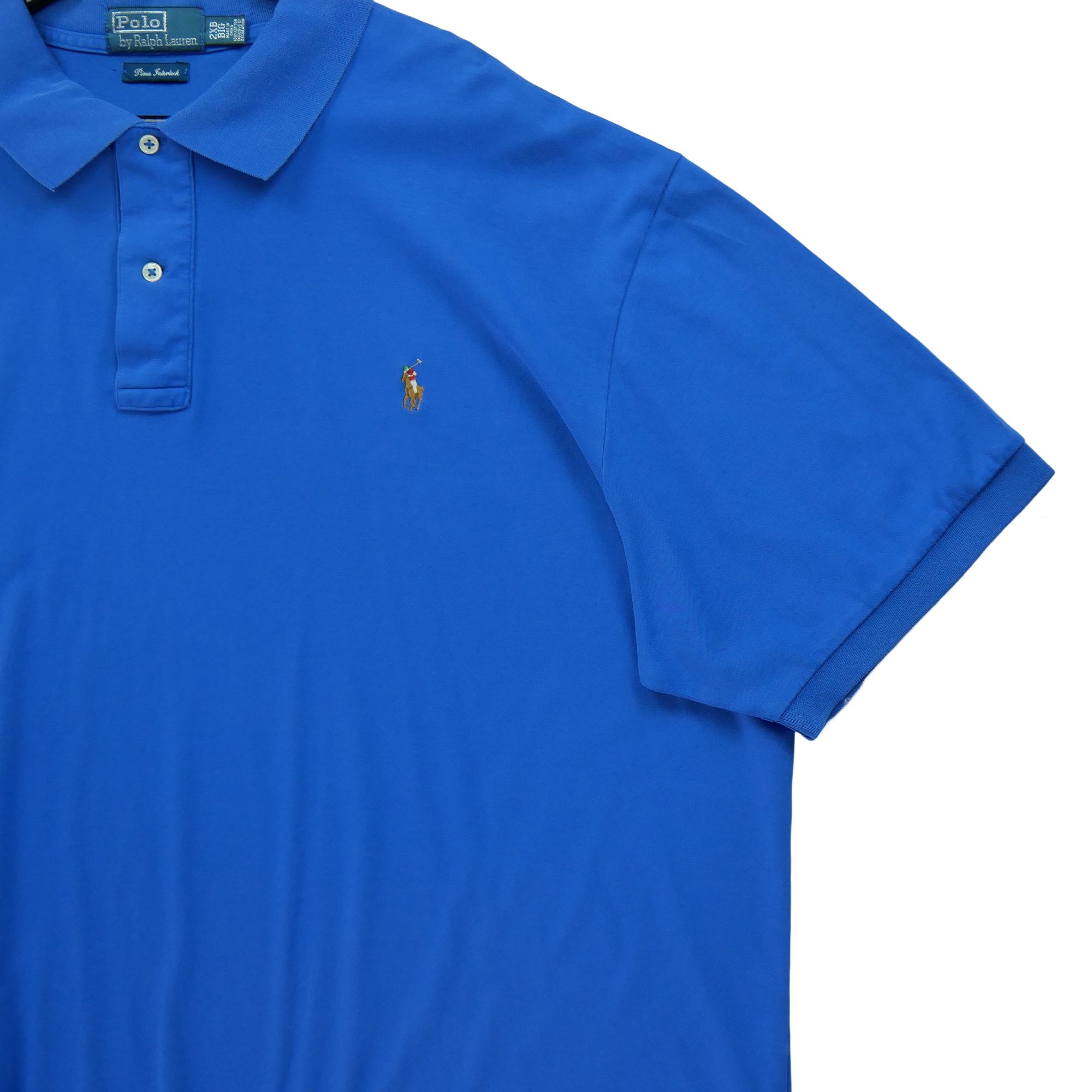Polo manches courtes Homme  Bleu 4