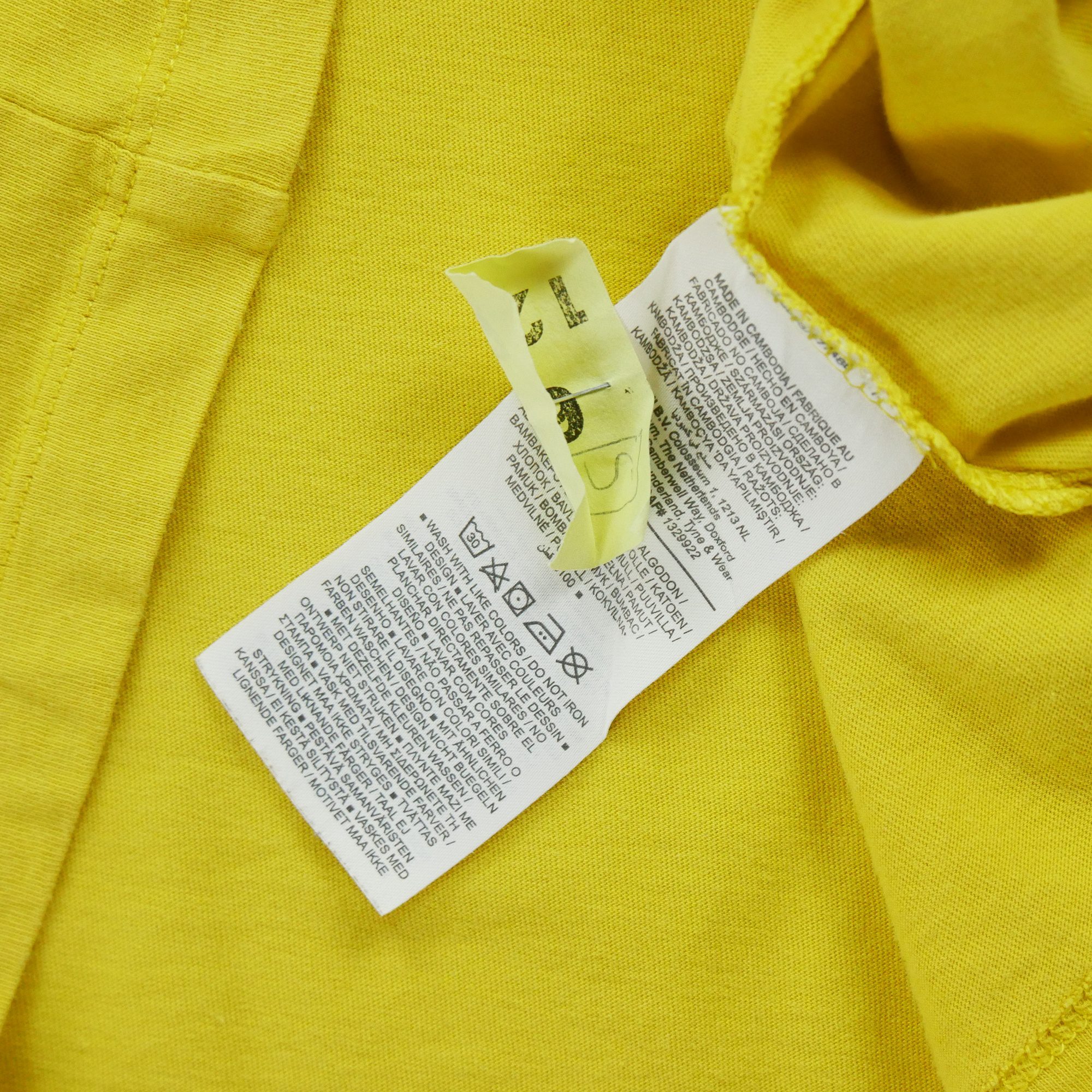 T-shirt manches courtes Homme  Jaune 9