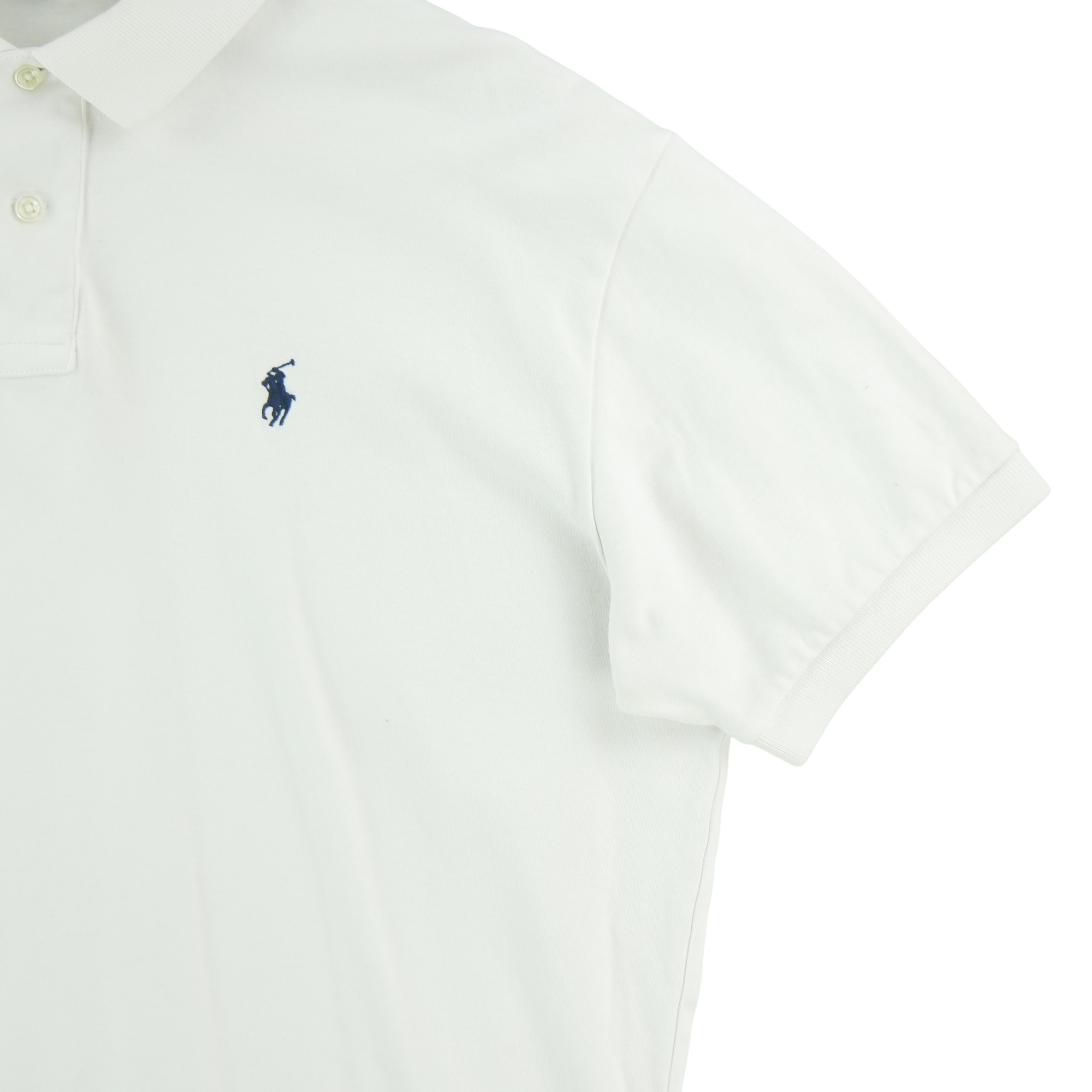 Polo manches courtes Homme  Blanc 3