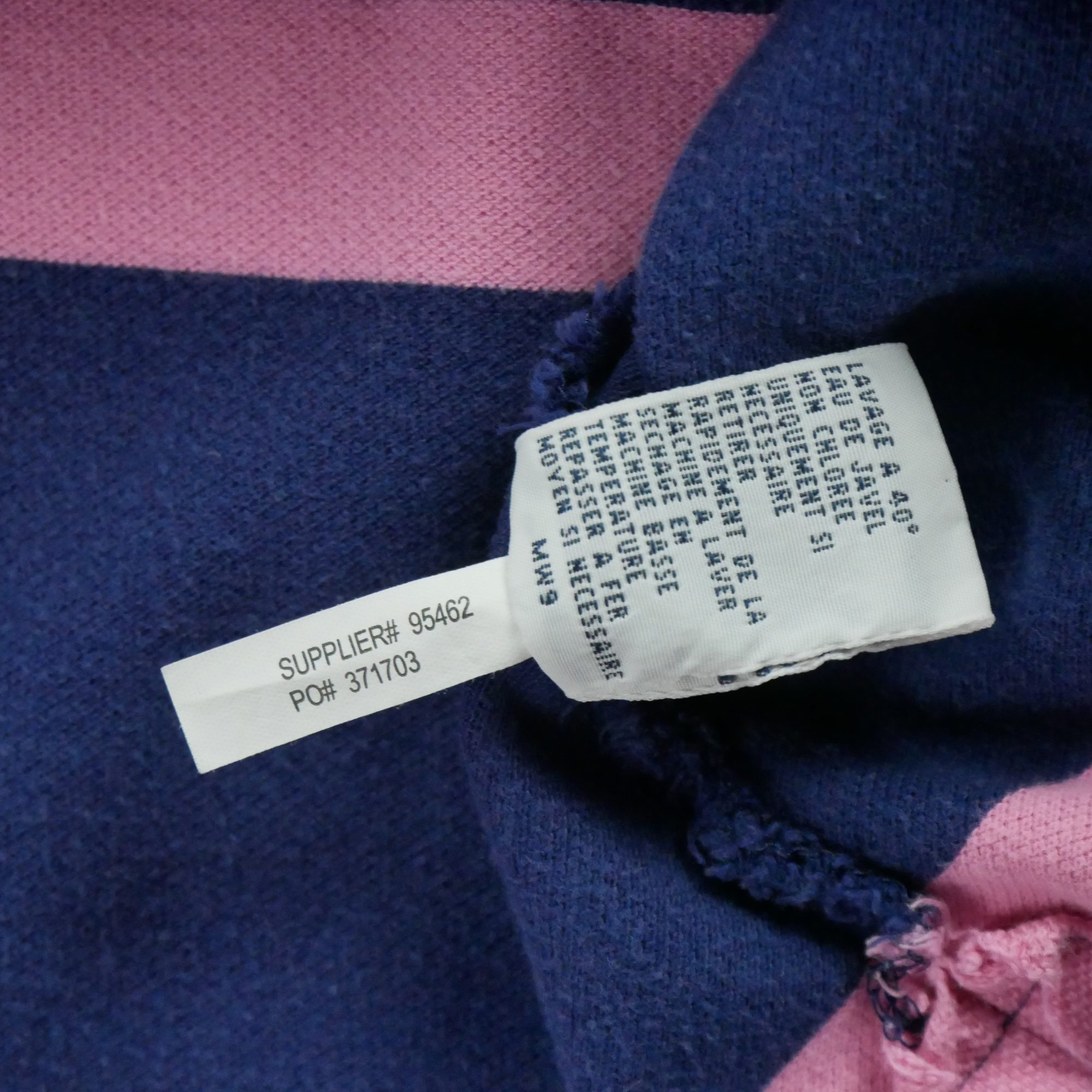 Polo manches courtes Homme  Marine 9