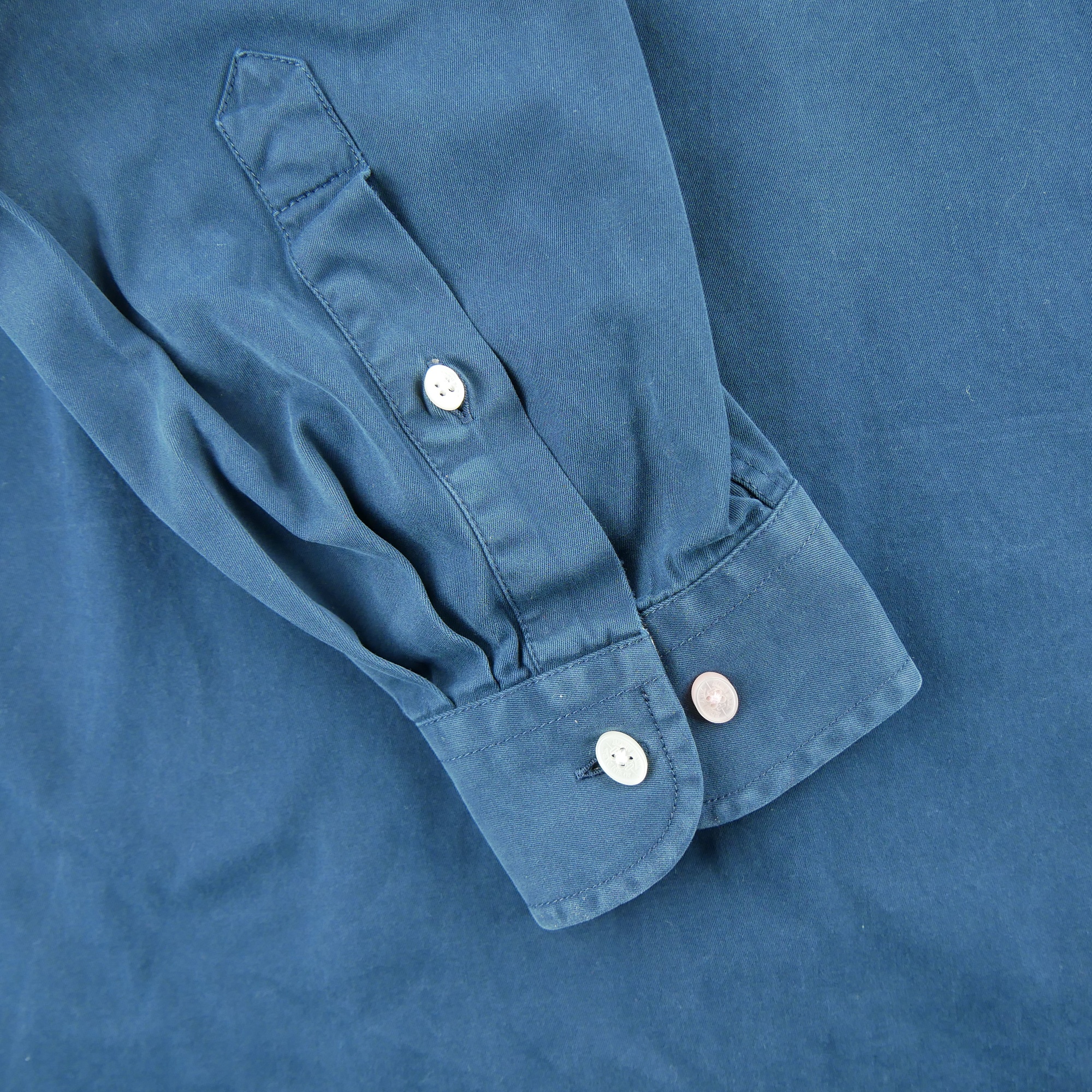 Chemise classiques Homme uni Marine 7