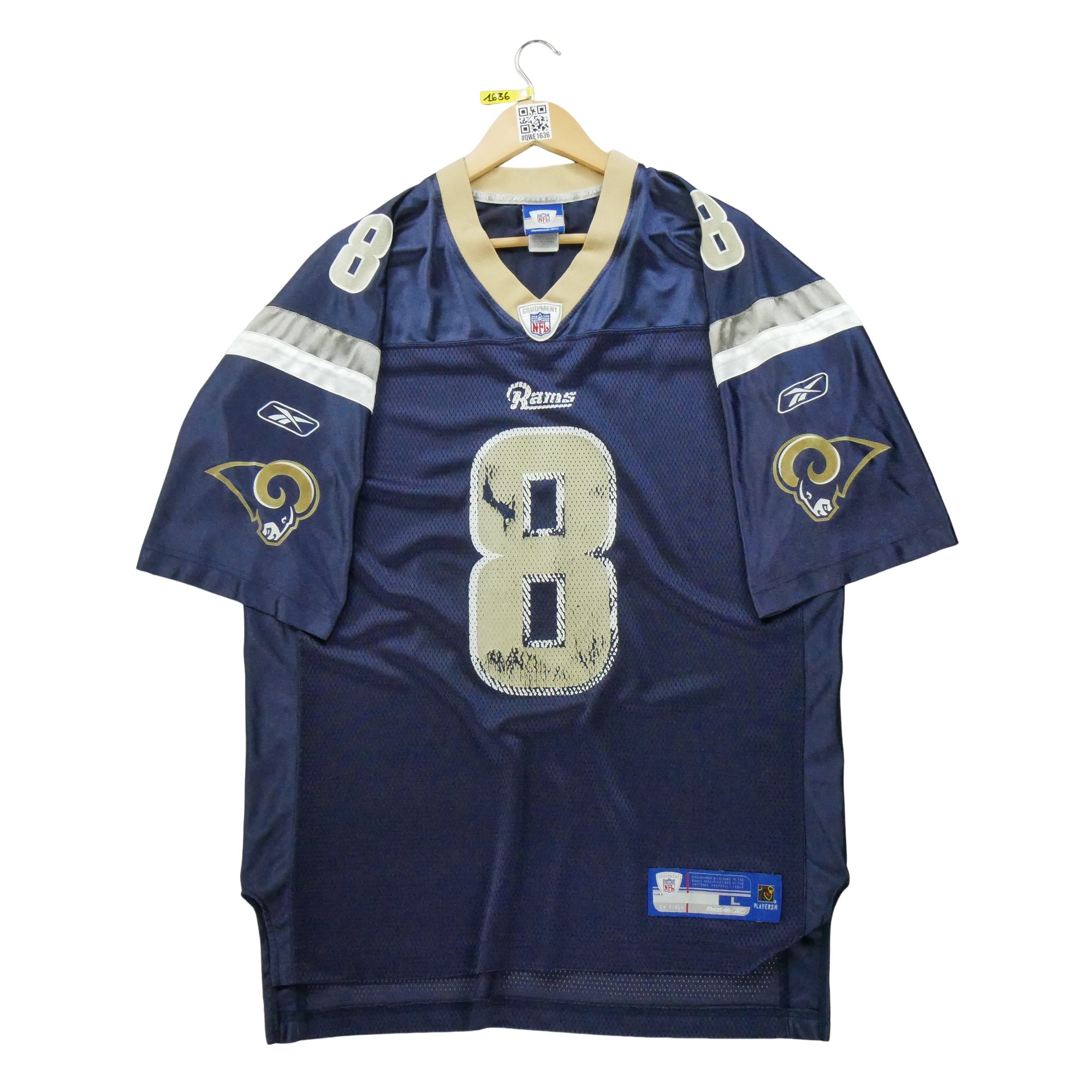 Maillot Homme NFL Los Angeles Rams Marine 1