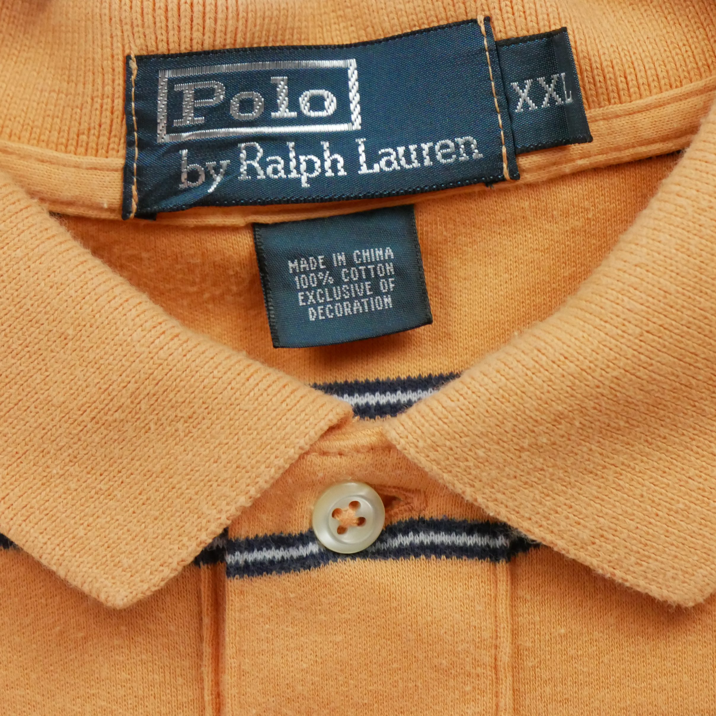 Polo manches courtes Homme  Orange 8