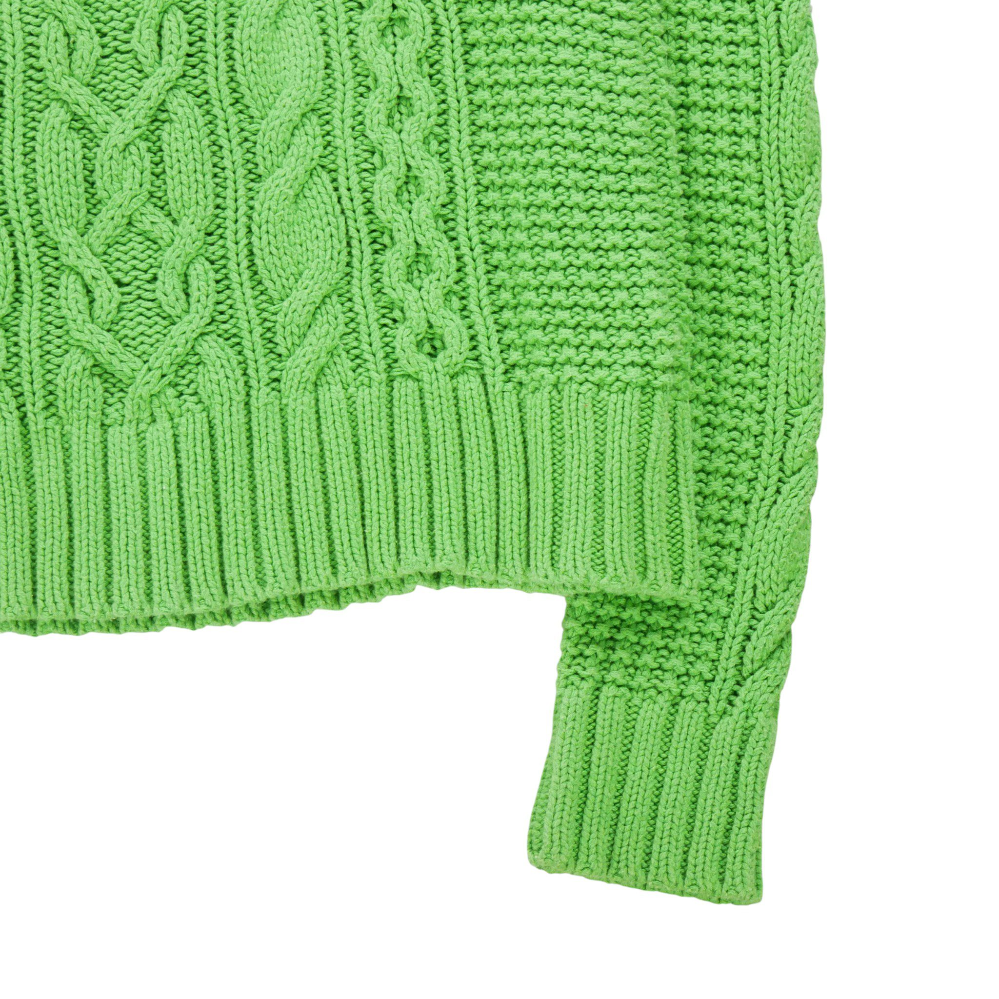 Pull Femme  col roulé Vert 4