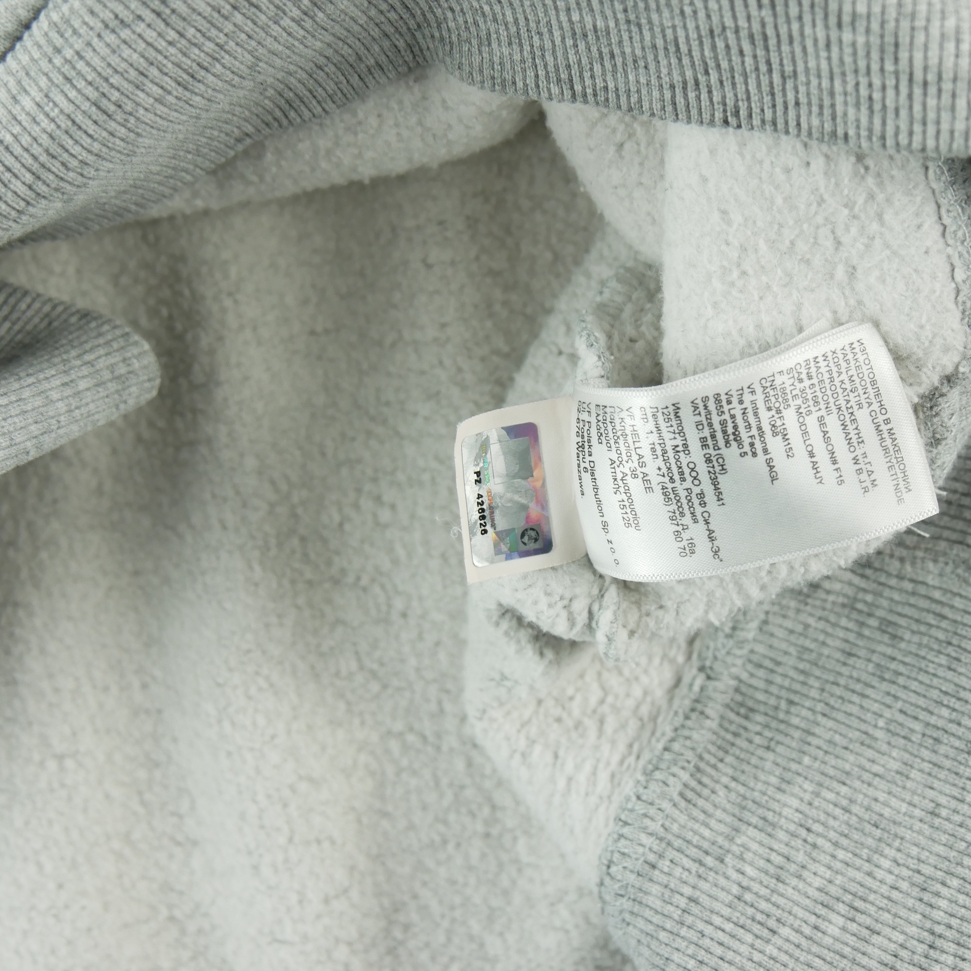 Sweat à capuche Homme  TNF Gris 8