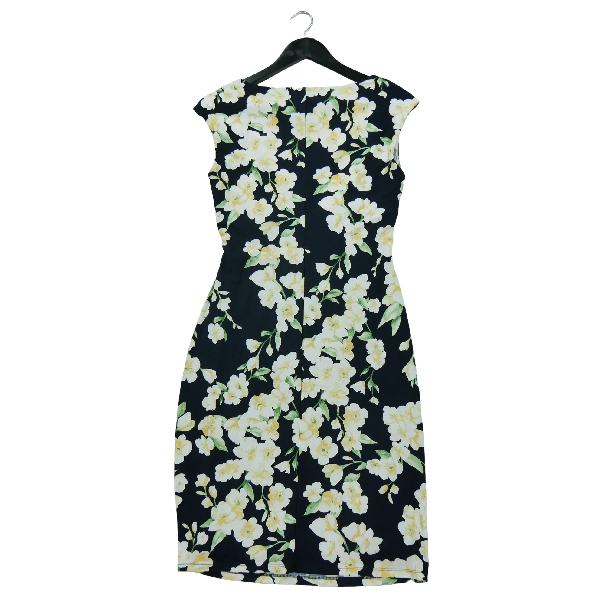 Robe Femme Floral-Print Marine 2