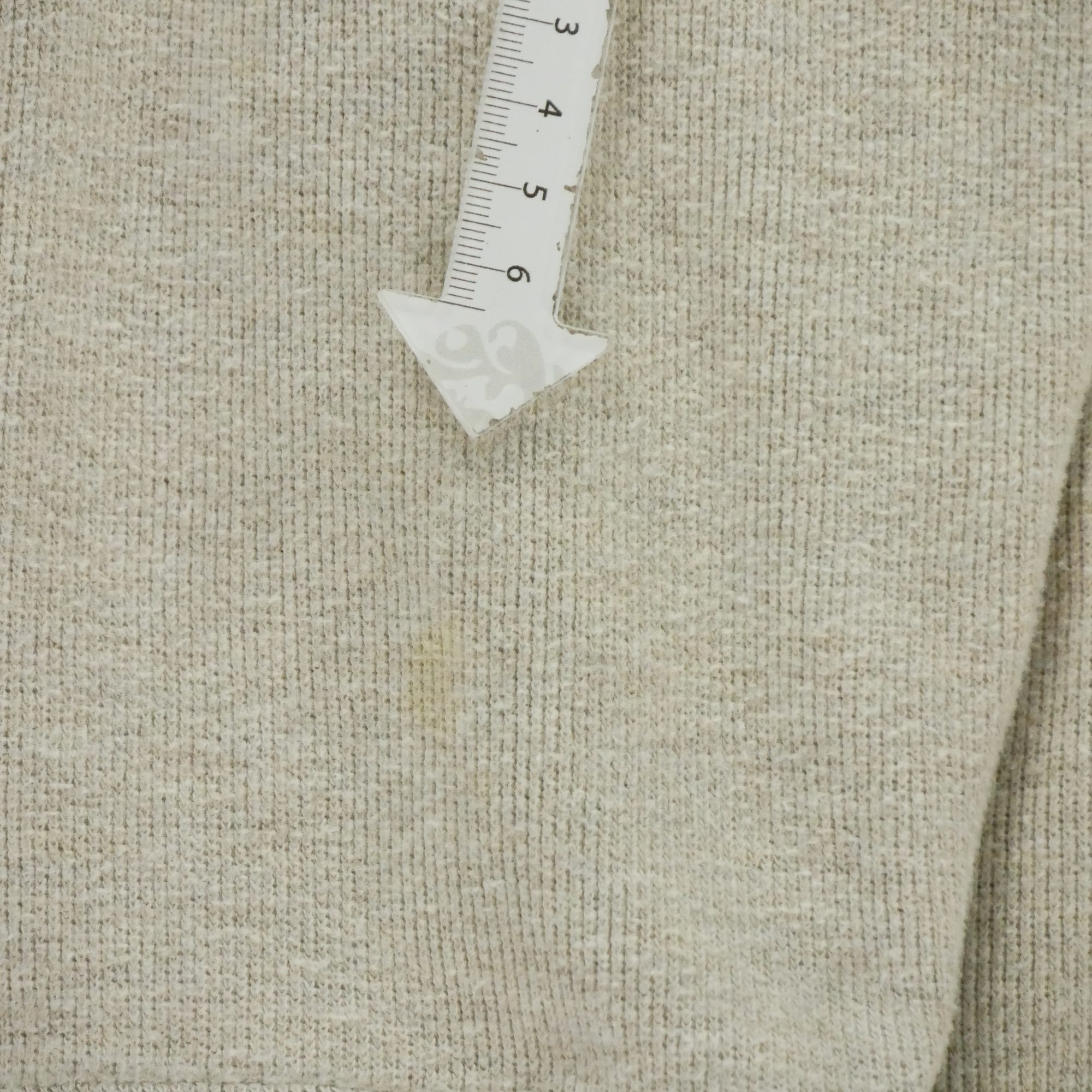 Pull Homme  demi-zippé Beige 7
