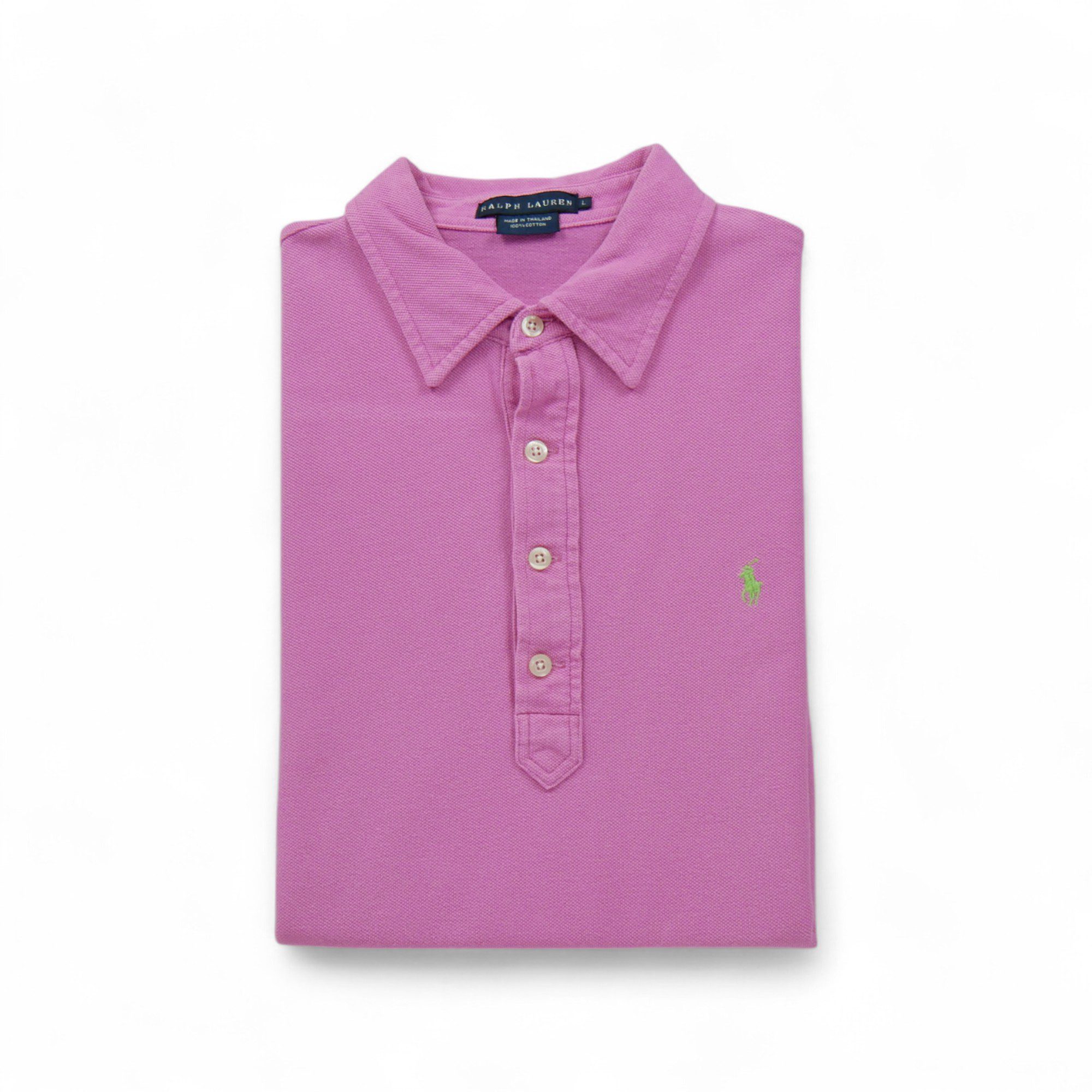 Polo manches courtes Femme  Rose 1