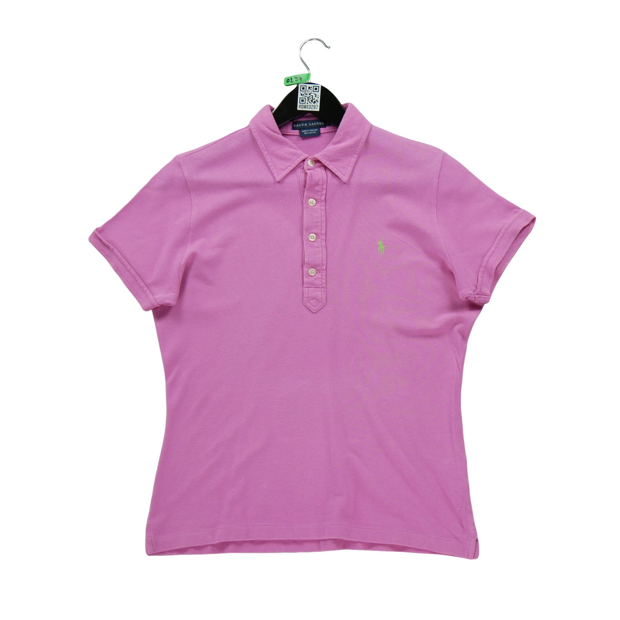 Polo manches courtes Femme  Rose 2