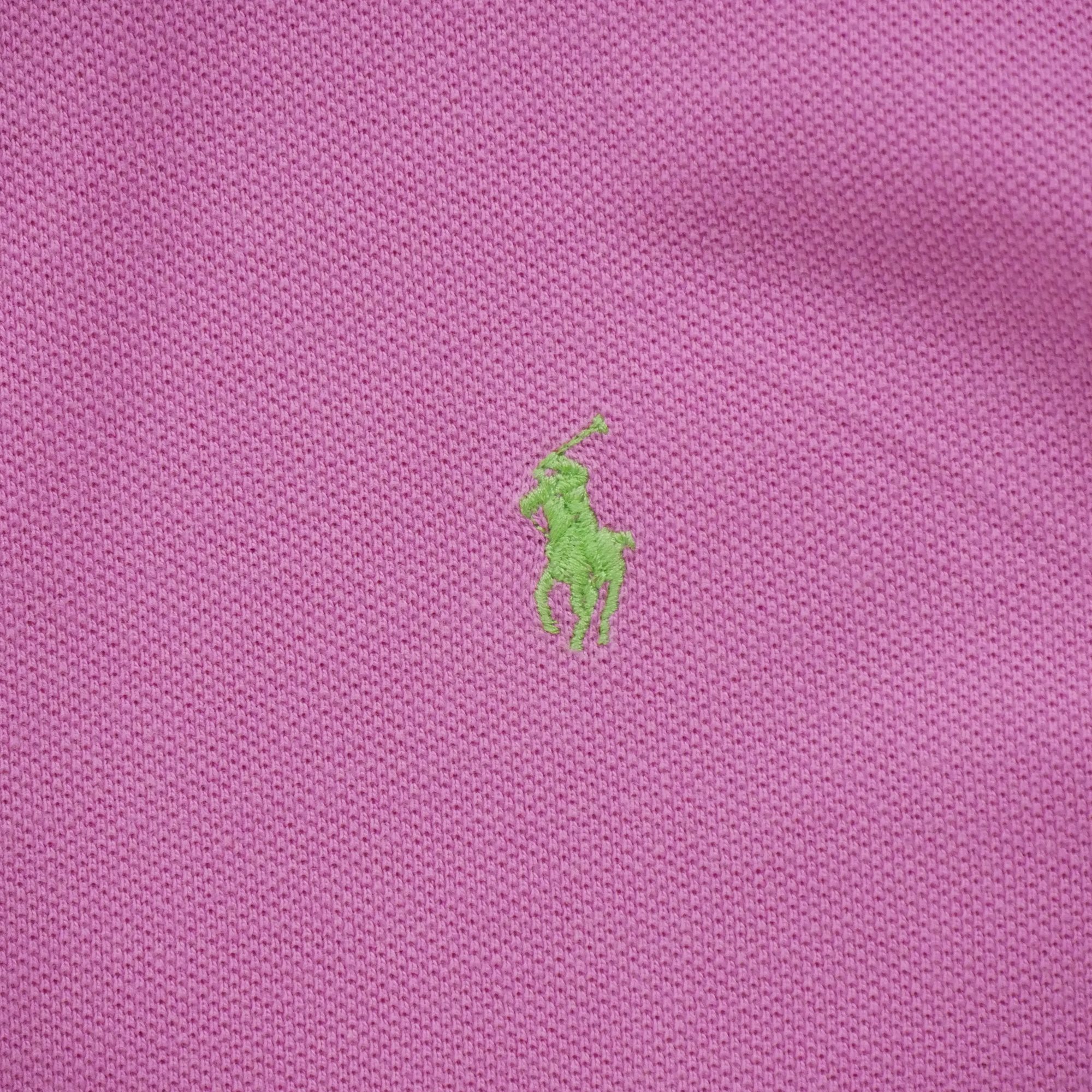 Polo manches courtes Femme  Rose 5