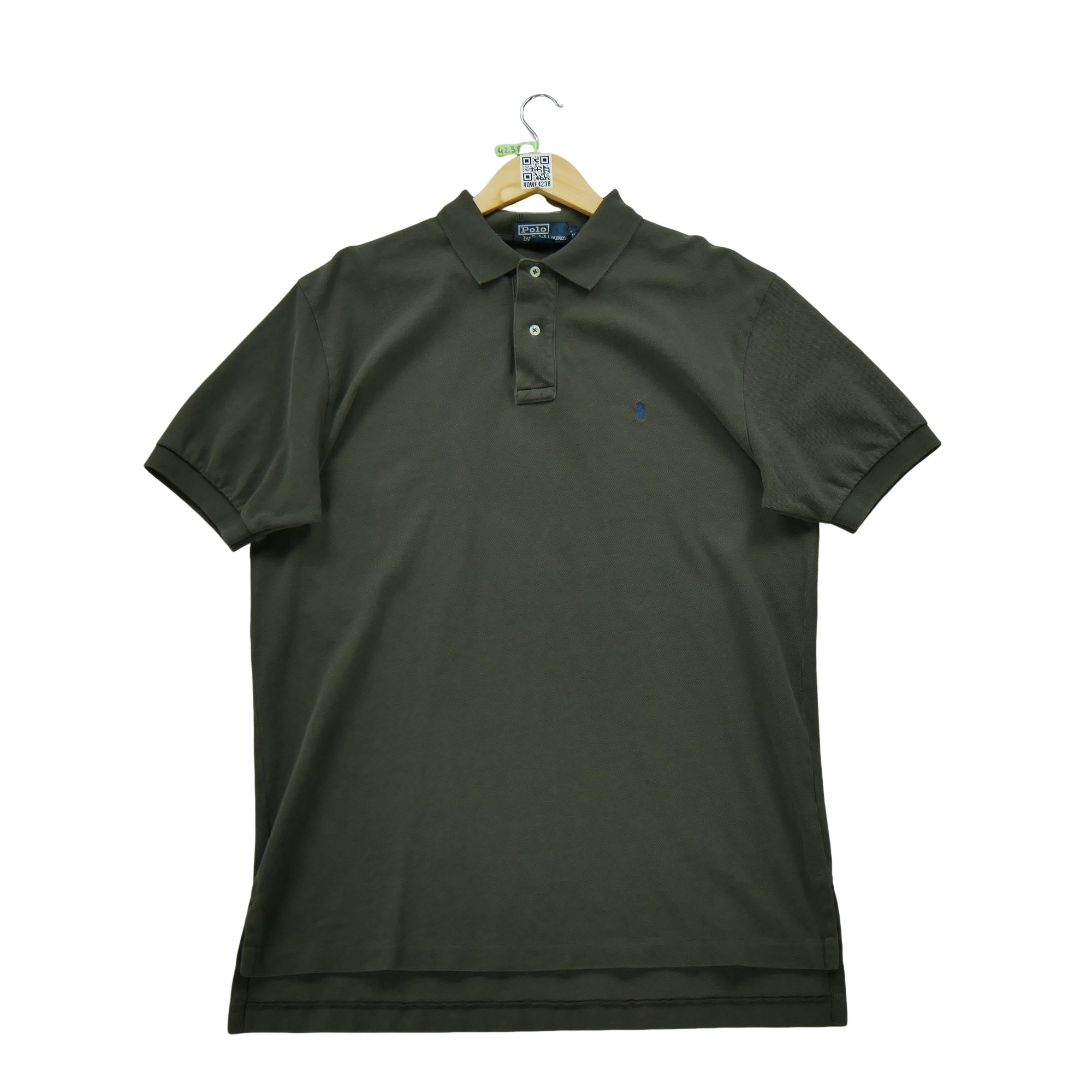 Polo manches courtes Homme  Kaki 2
