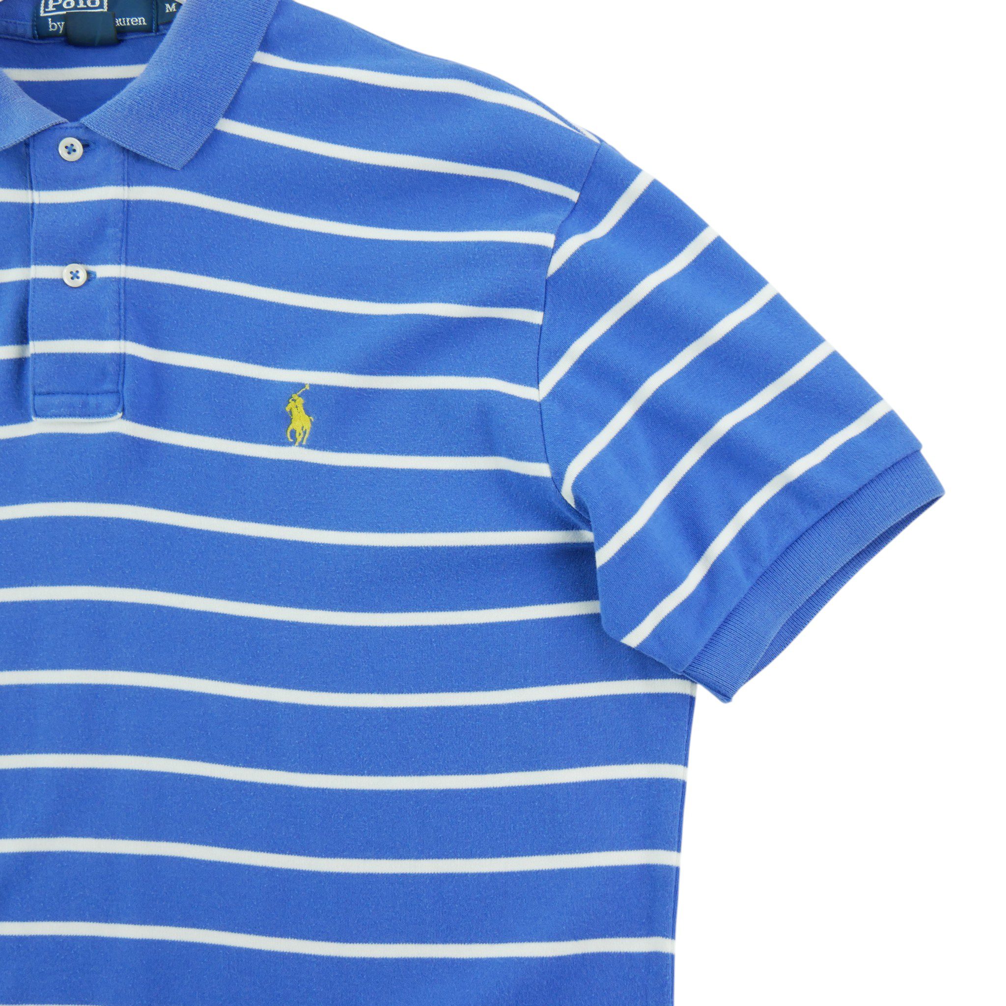 Polo manches courtes Homme  Bleu 4