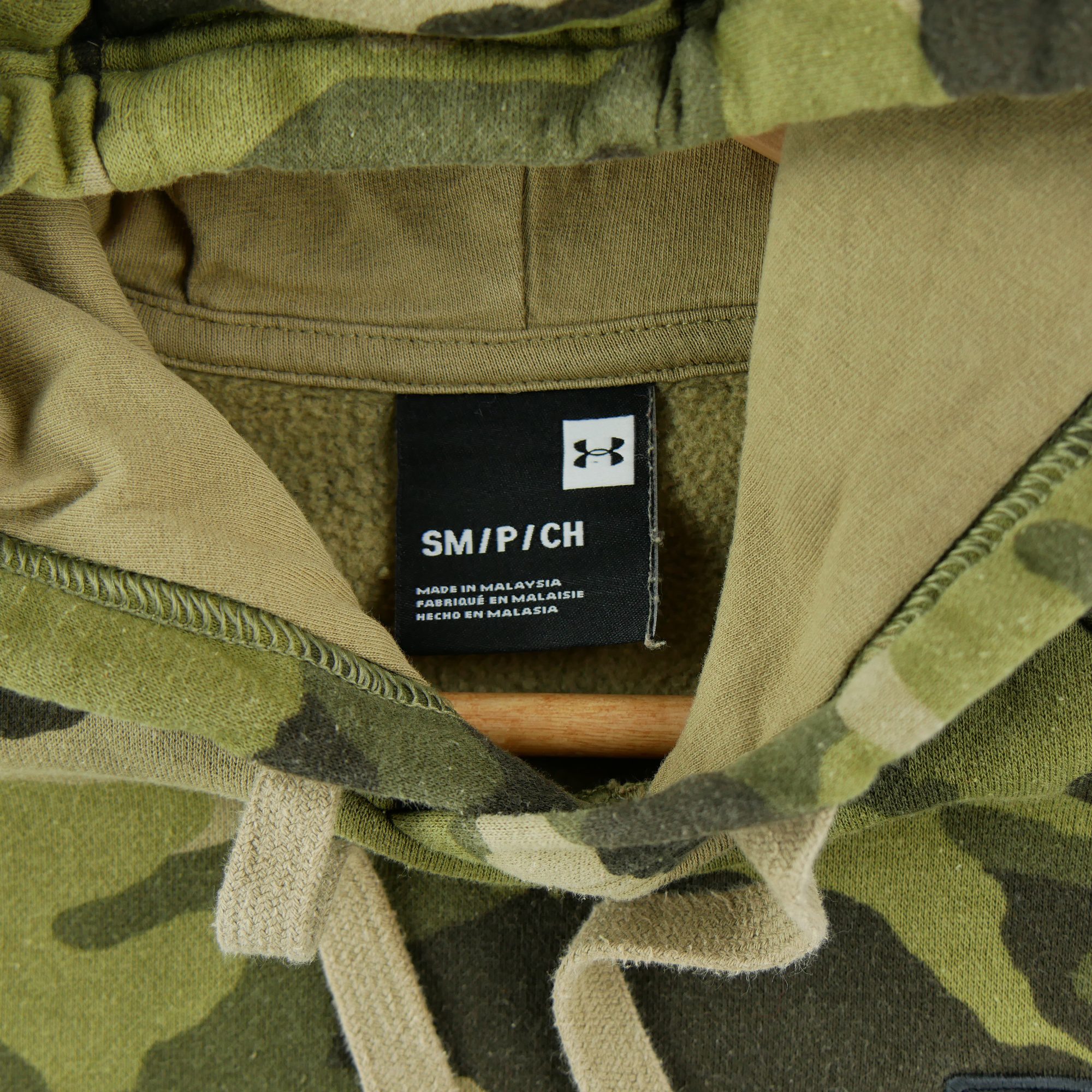 Sweat à capuche Homme  Kaki 5