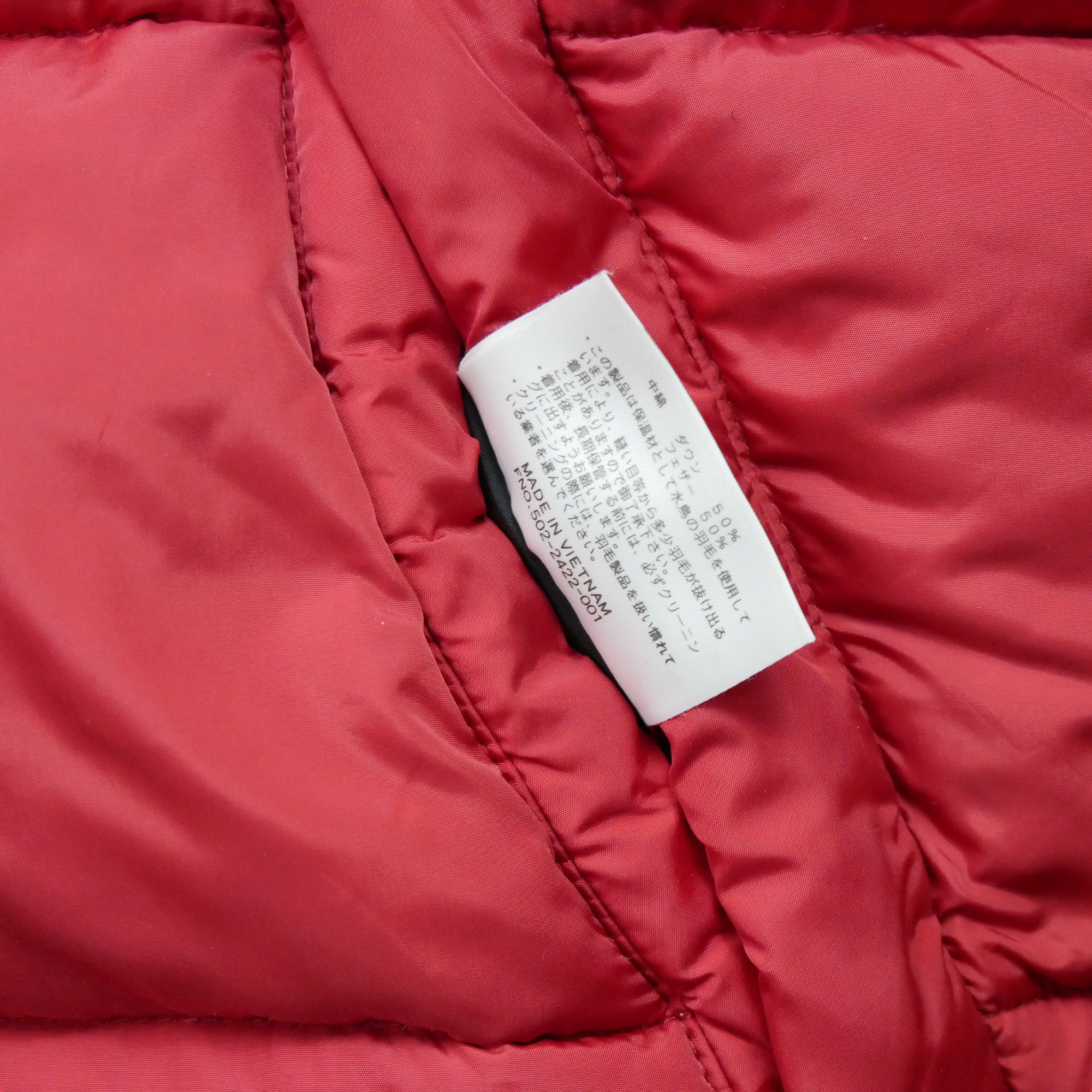 Doudoune Homme  Rouge 16