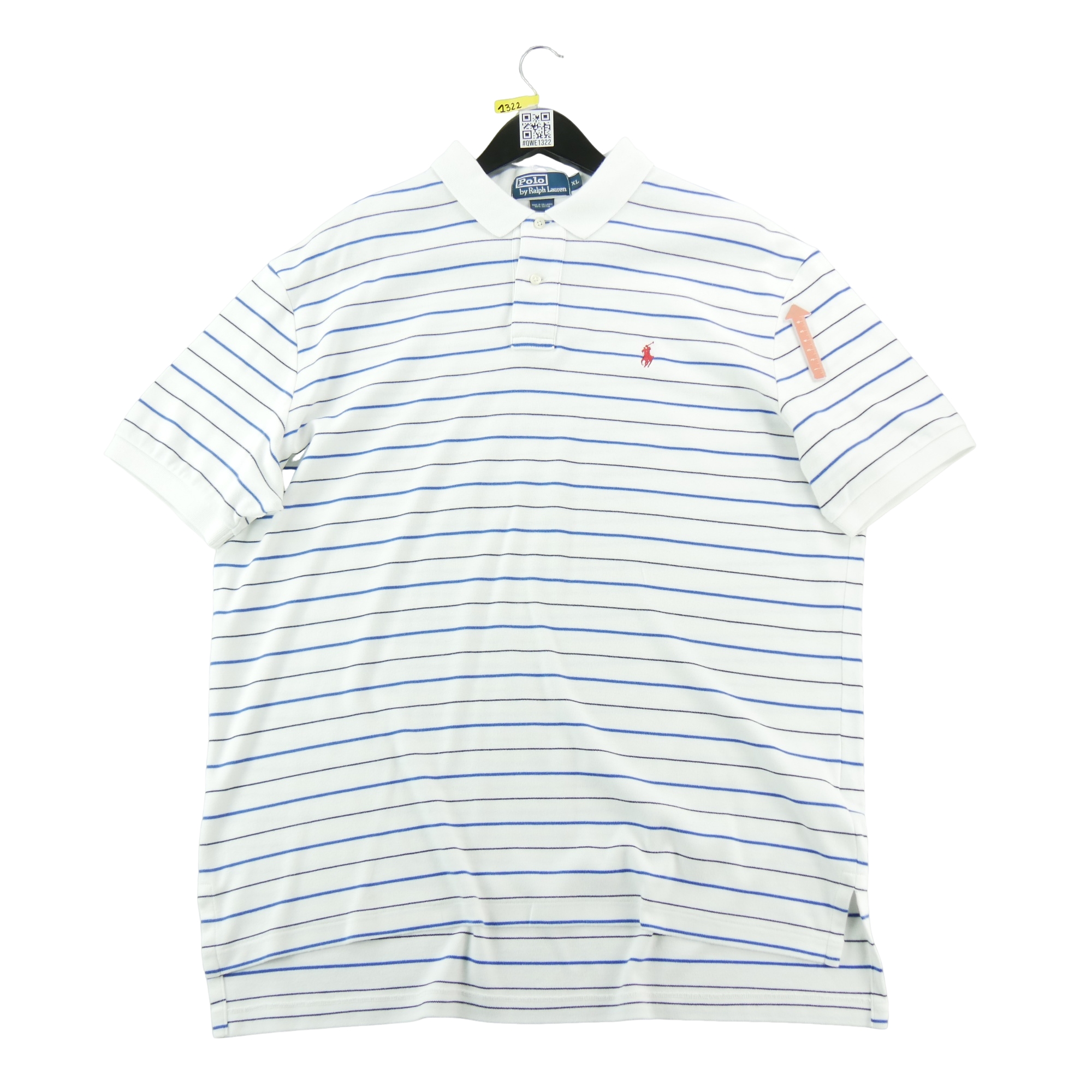 Polo manches courtes Homme  Blanc 5
