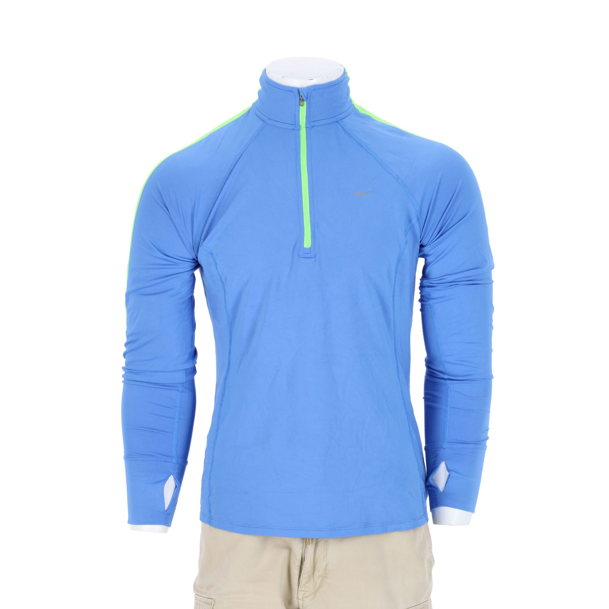 Sweat Homme  Dri-Fit Running Bleu clair 1