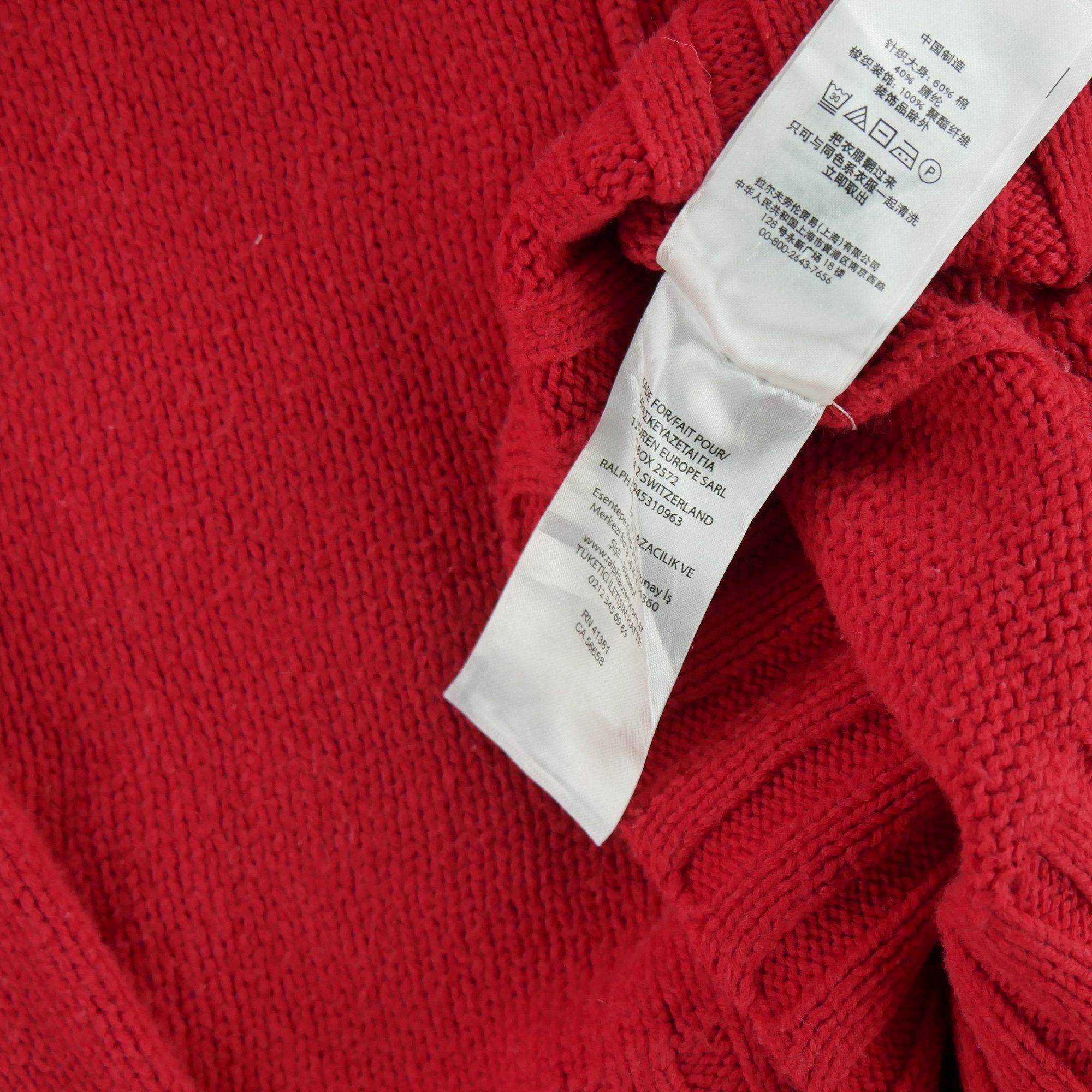 Pull Femme  Rouge 6