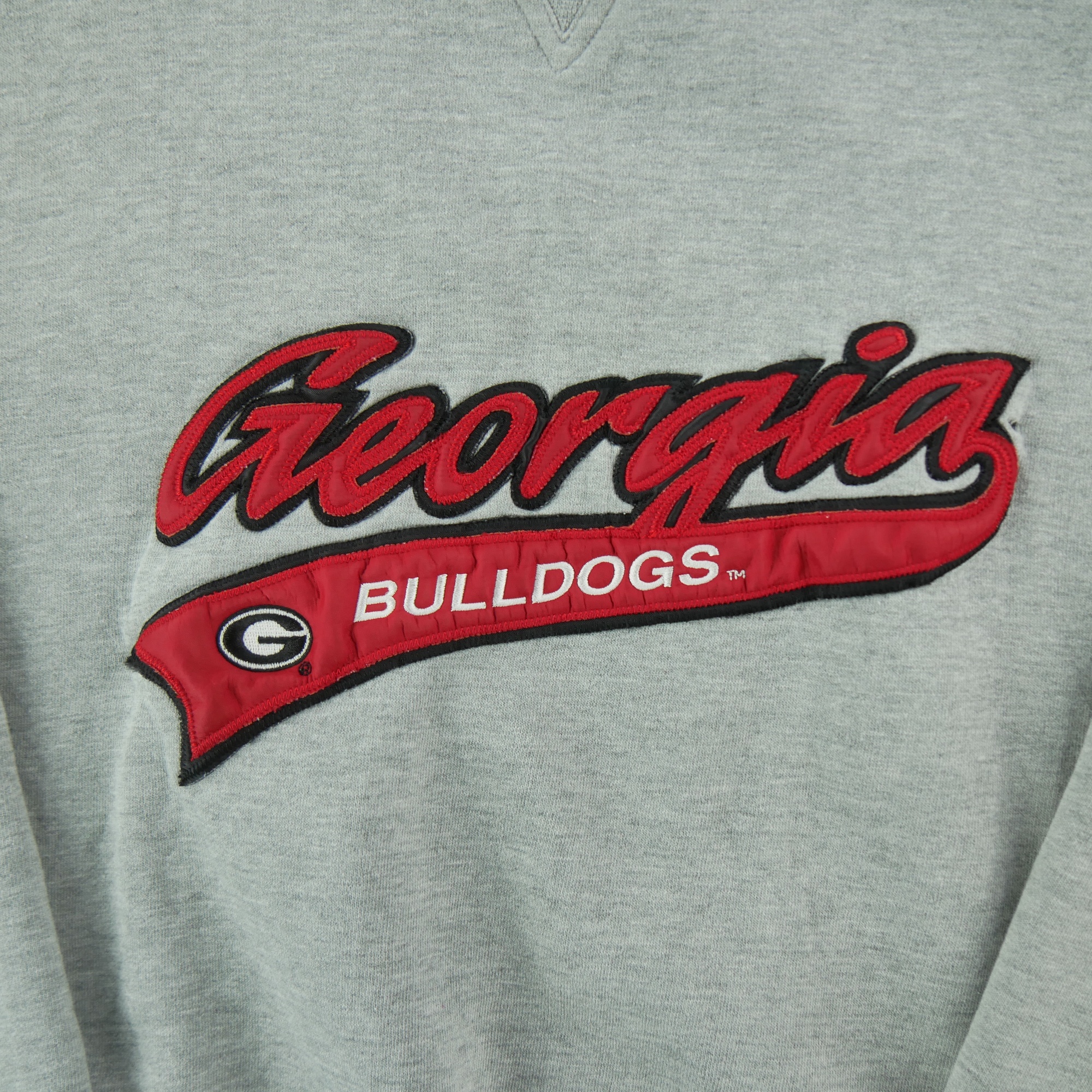 Pull Homme  Georgia Bulldogs NCAA Gris 3