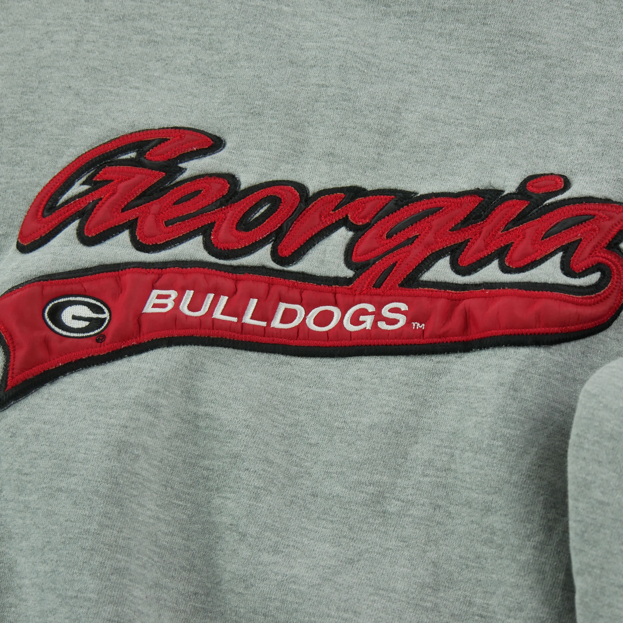 Pull Homme  Georgia Bulldogs NCAA Gris 4