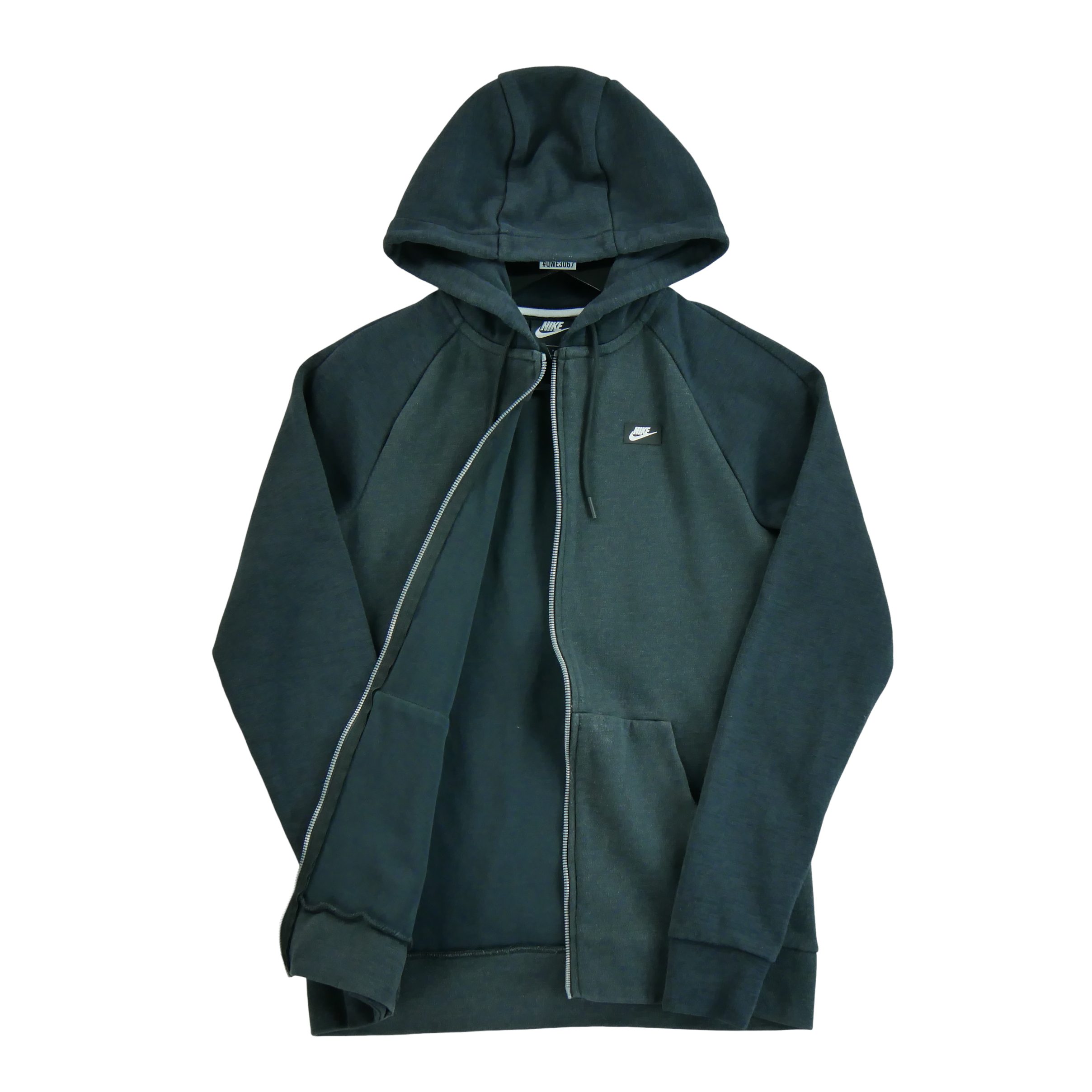 Sweat à capuche Homme  full zip Gris 3
