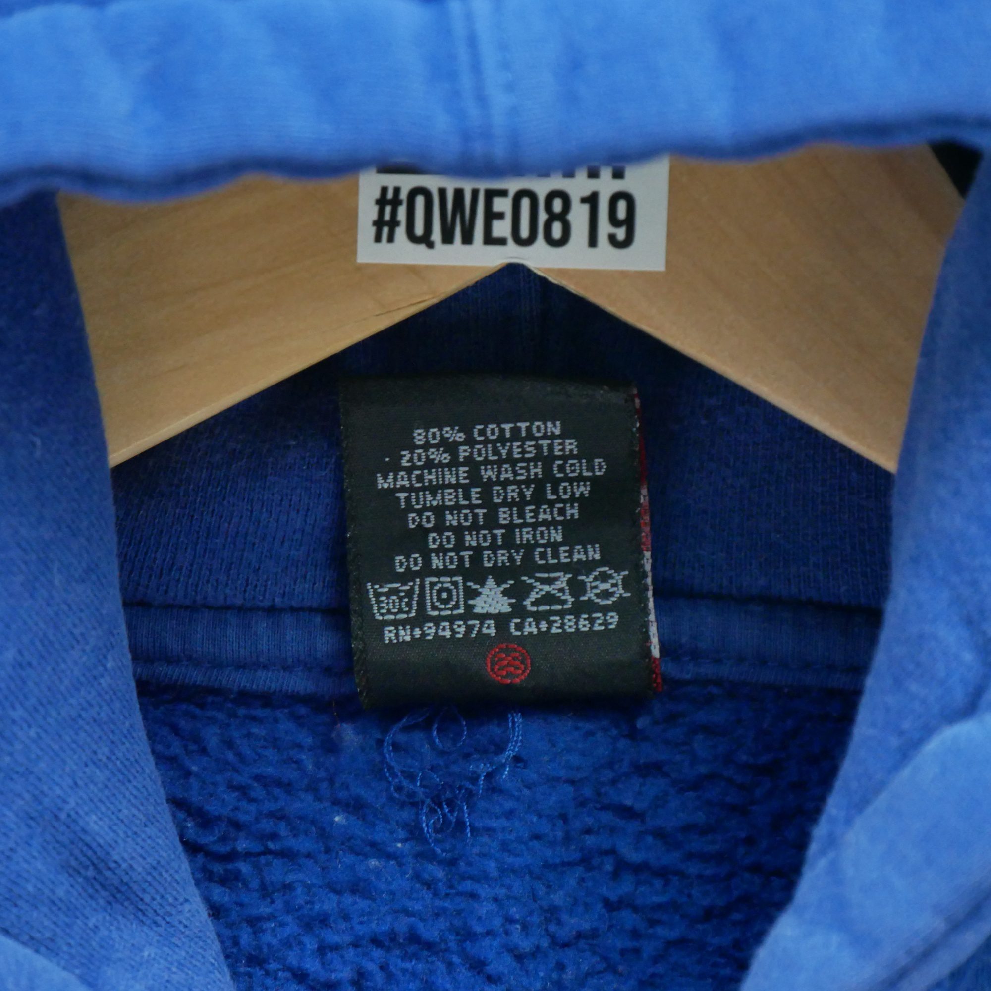 Sweat à capuche Homme  Bleu 6
