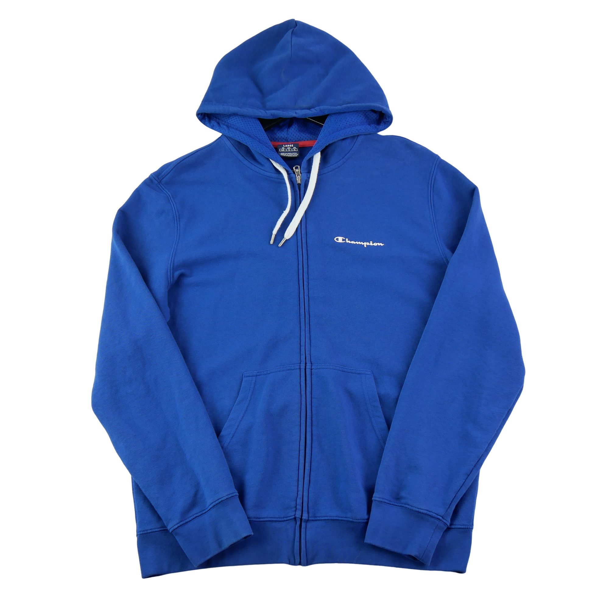 Sweat à capuche Homme  full zip Bleu 1