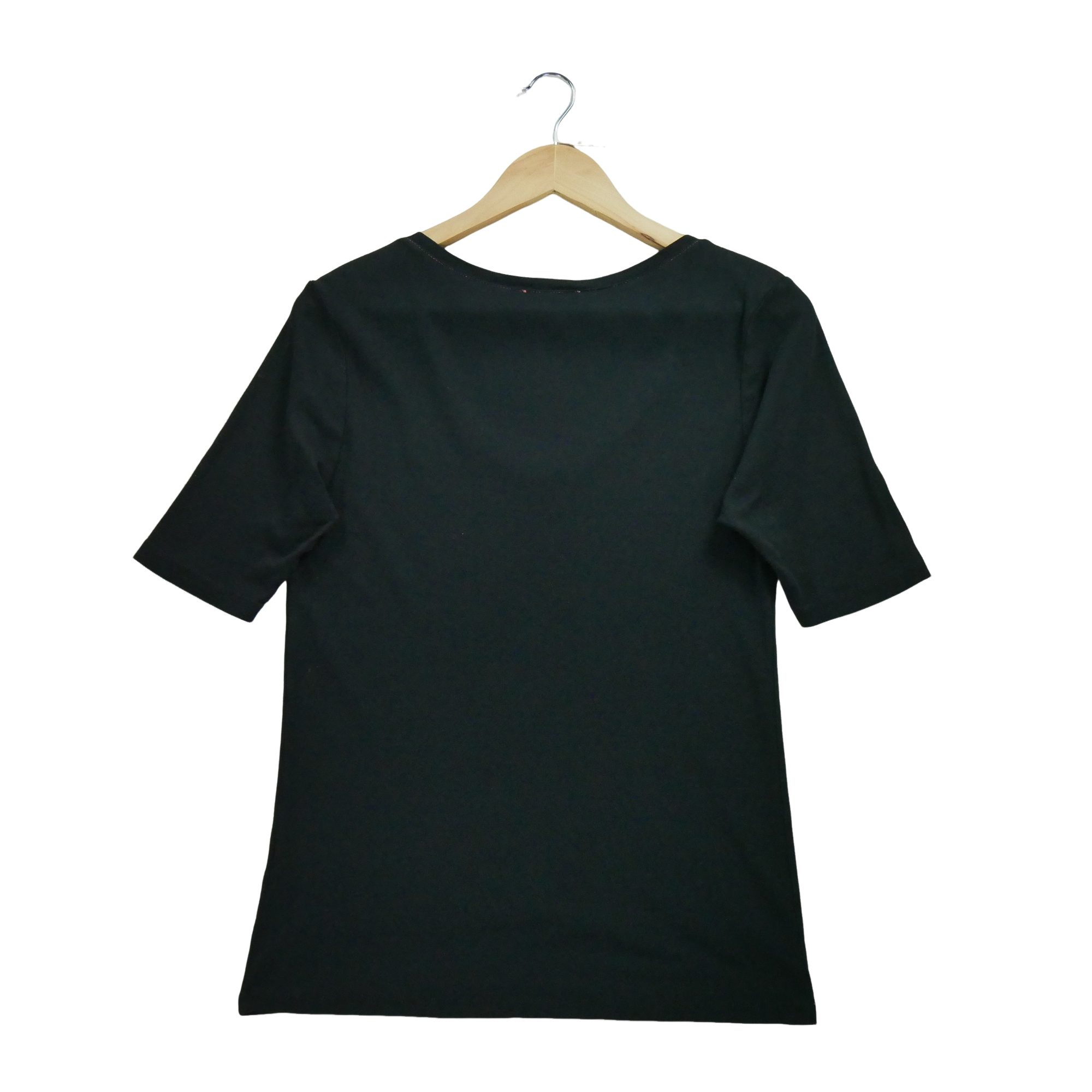 T-shirt manches courtes Femme  Noir 2
