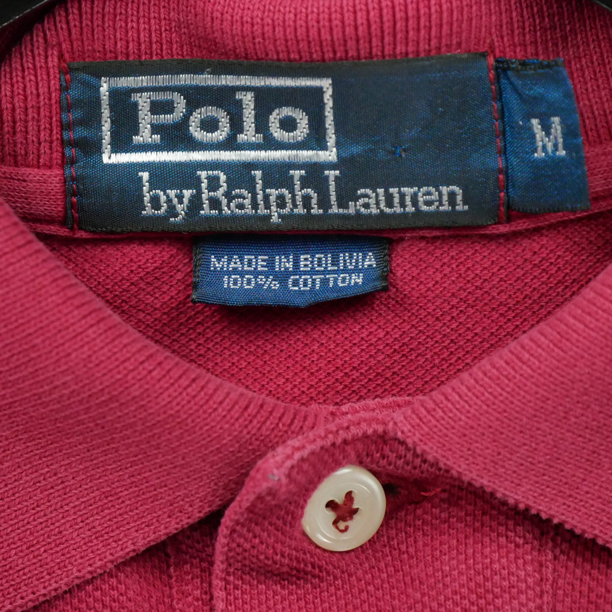 Polo manches longues Homme  Rouge 7