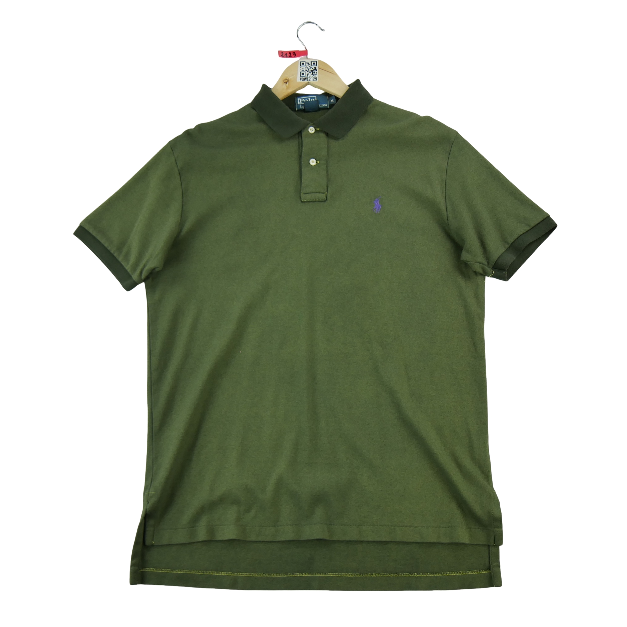 Polo manches courtes Homme  Kaki - État correct