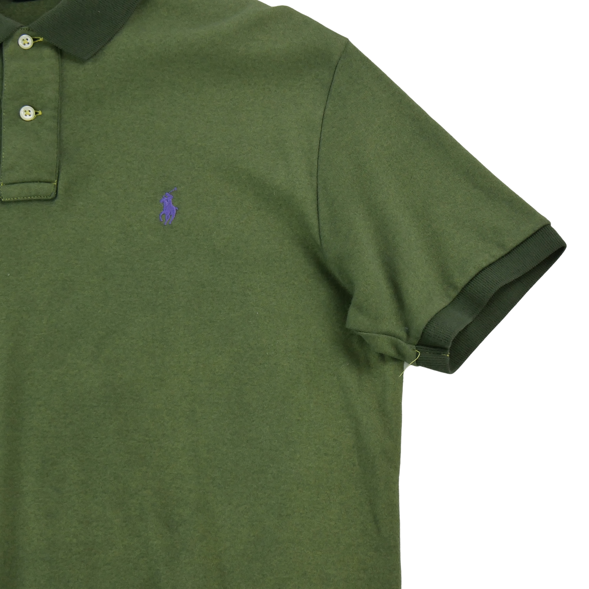 Polo manches courtes Homme  Kaki 3