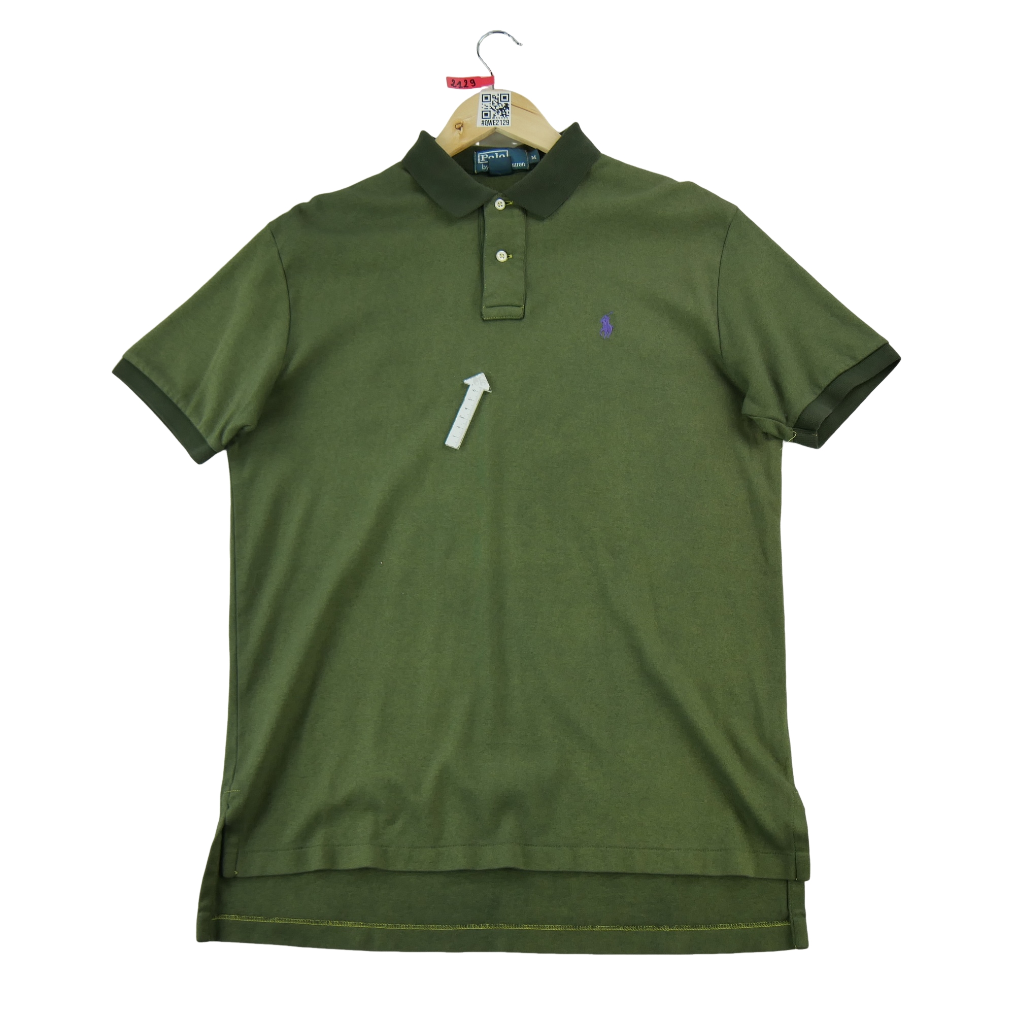 Polo manches courtes Homme  Kaki 4