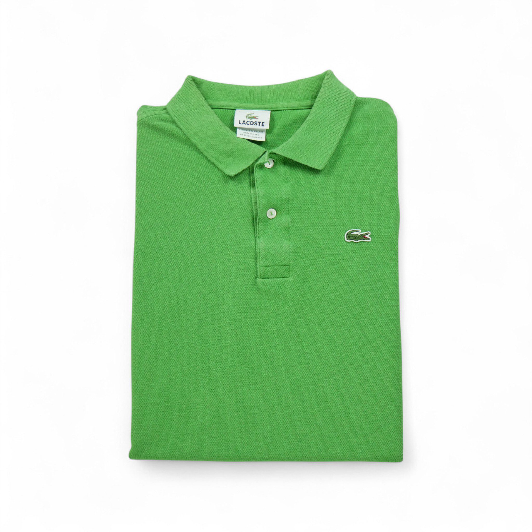 Polo manches courtes Homme Vert - Bon état