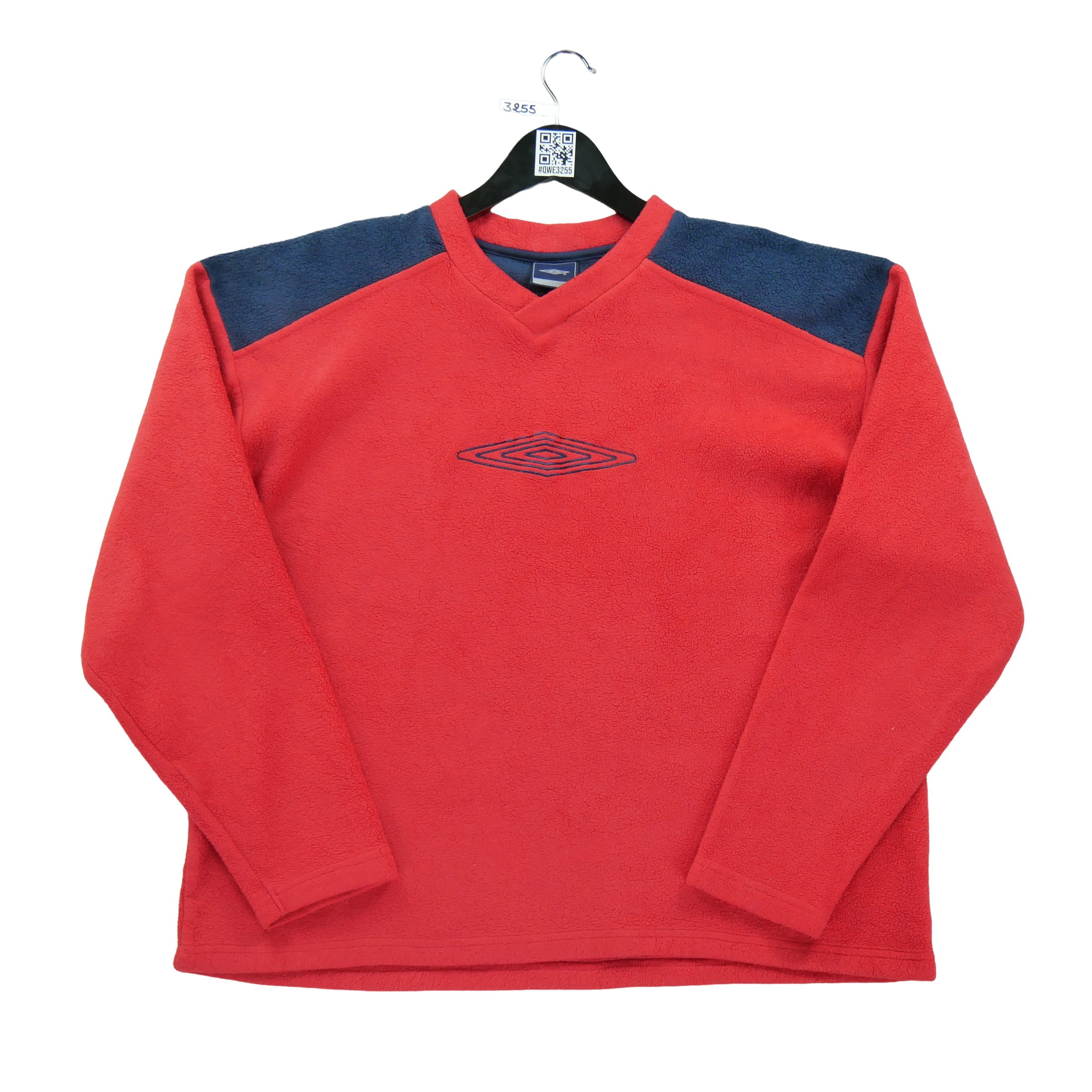 Pull polaire Homme  Vintage Y2K Rouge 1