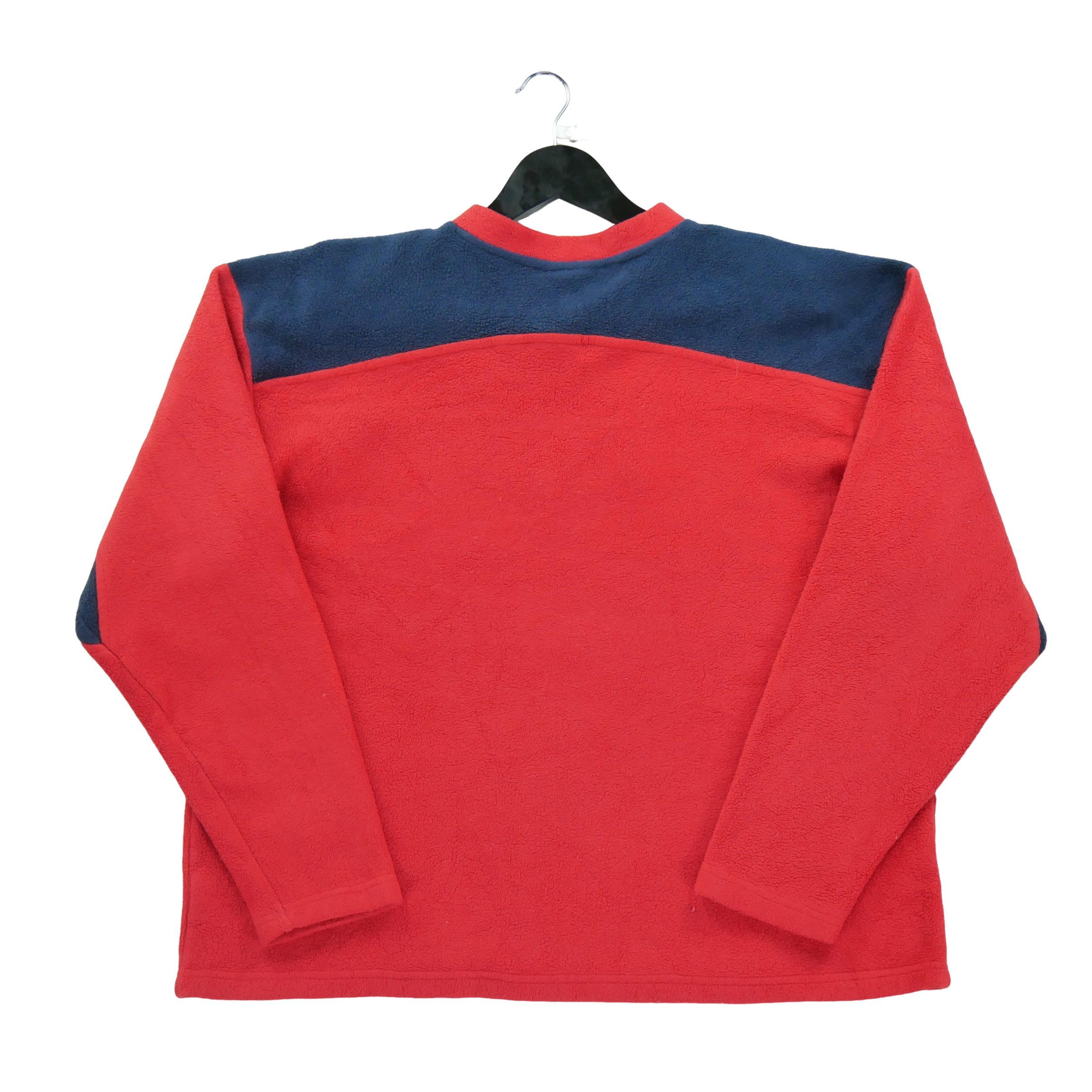 Pull polaire Homme  Vintage Y2K Rouge 2