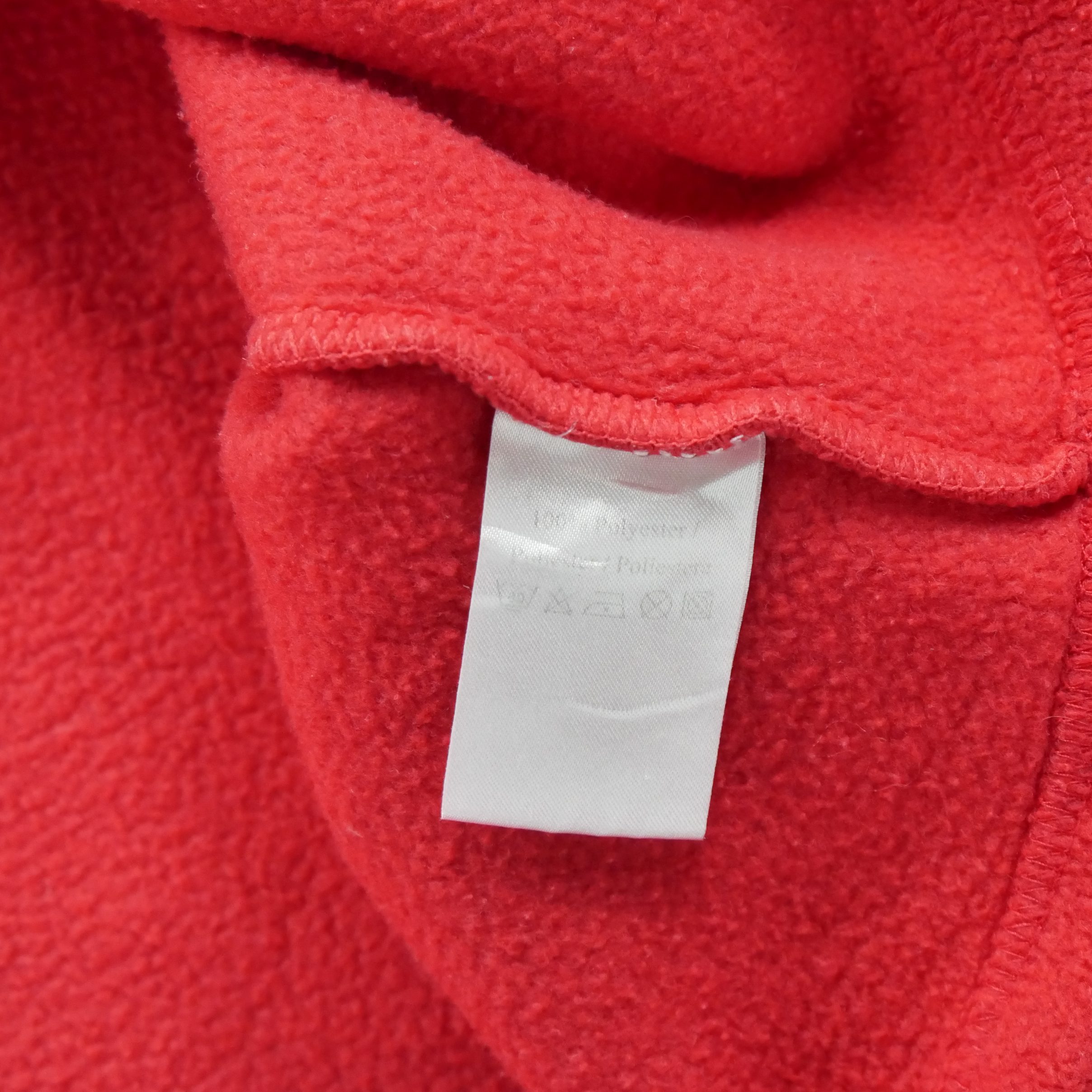 Pull polaire Homme  Vintage Y2K Rouge 6