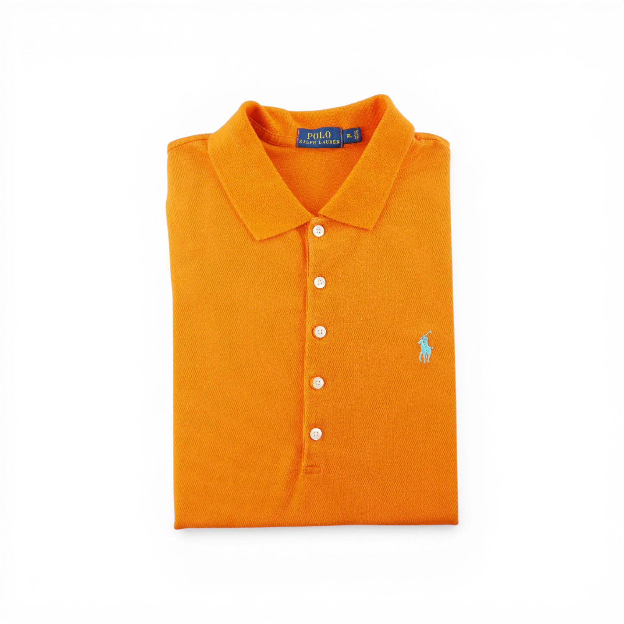 Polo manches courtes Femme  Orange 1