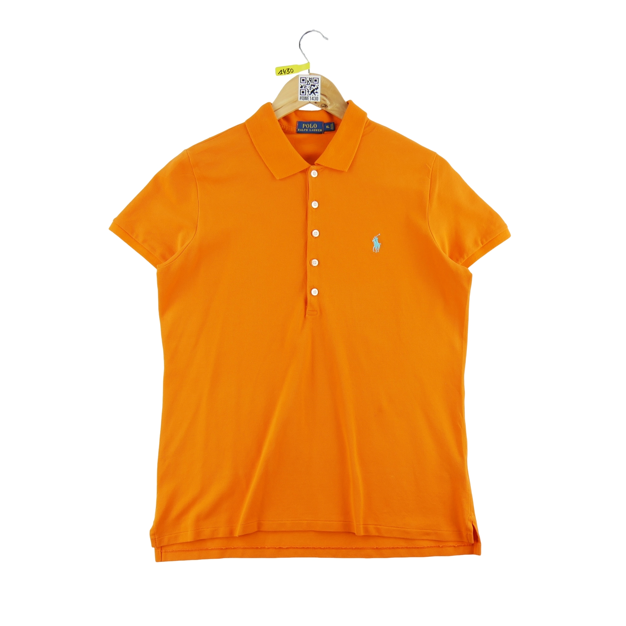 Polo manches courtes Femme  Orange 2