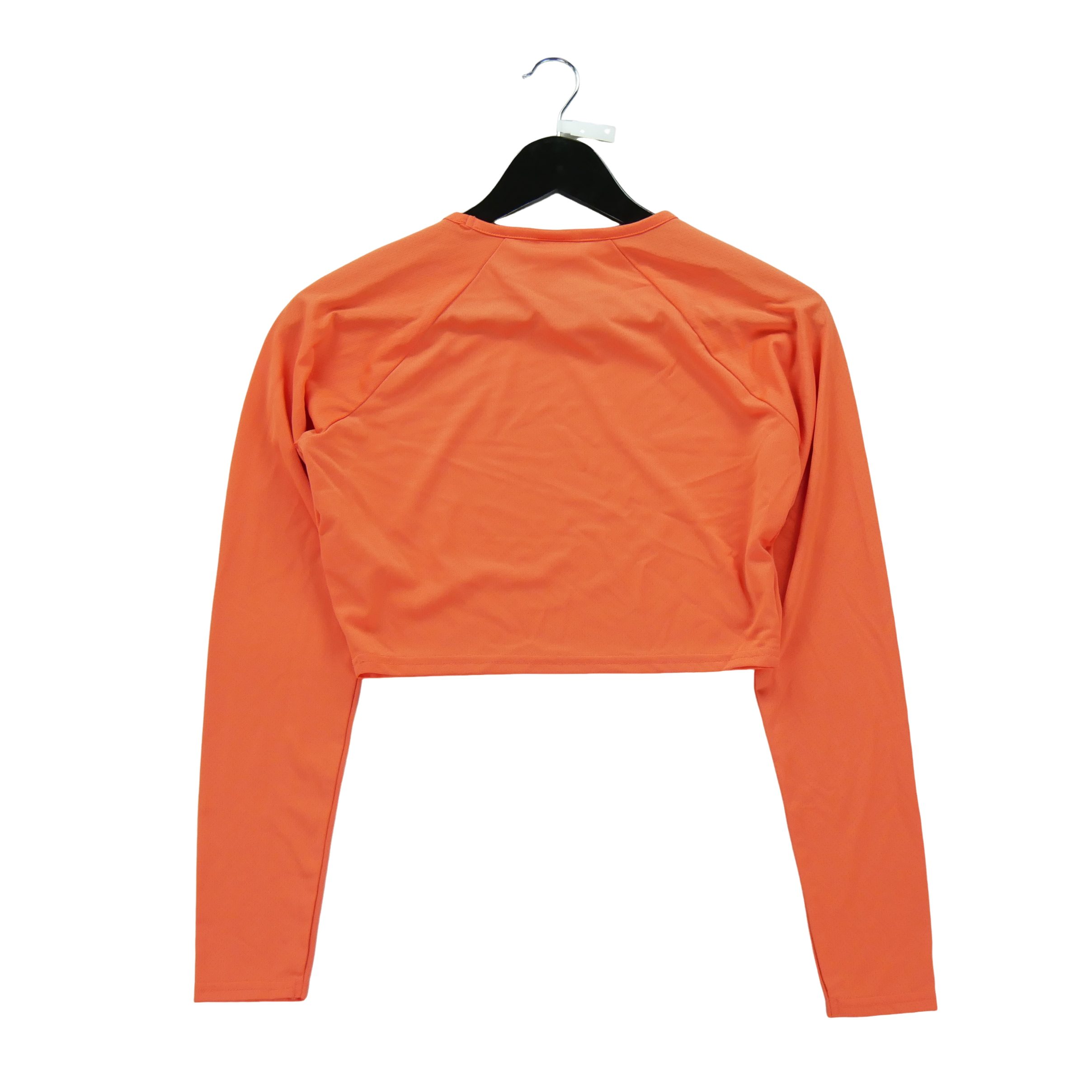 T-shirt Femme  Fitness Yoga Orange 2