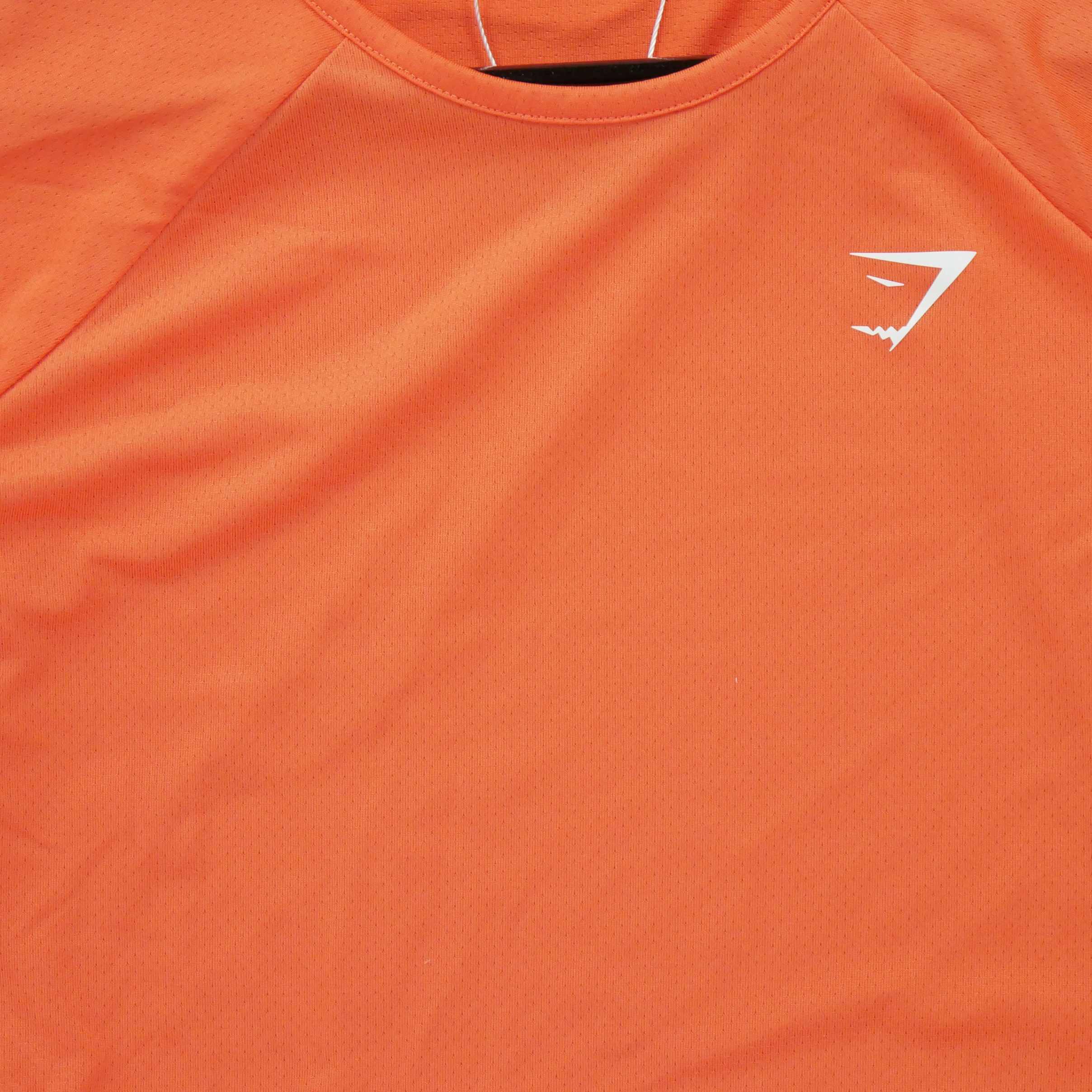 T-shirt Femme  Fitness Yoga Orange 3