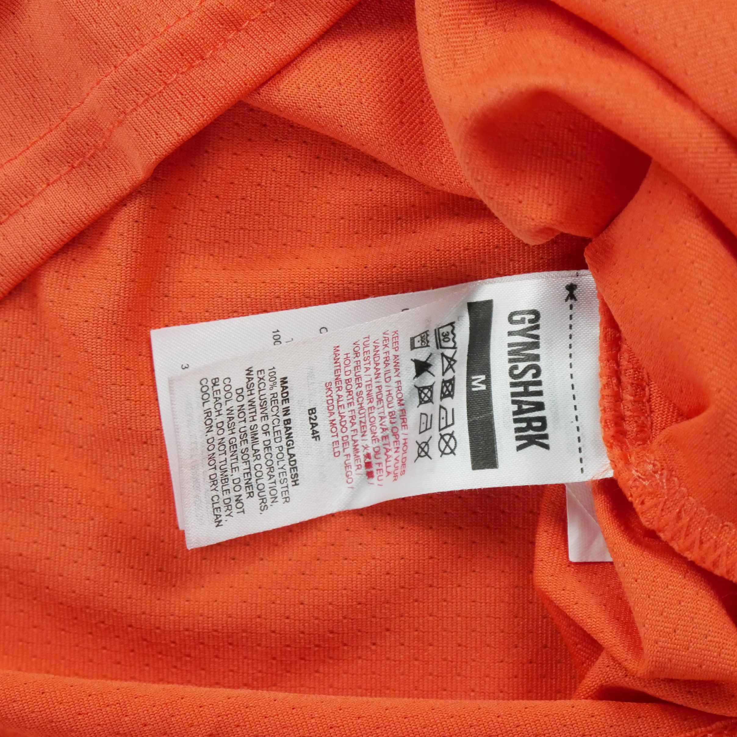 T-shirt Femme  Fitness Yoga Orange 5