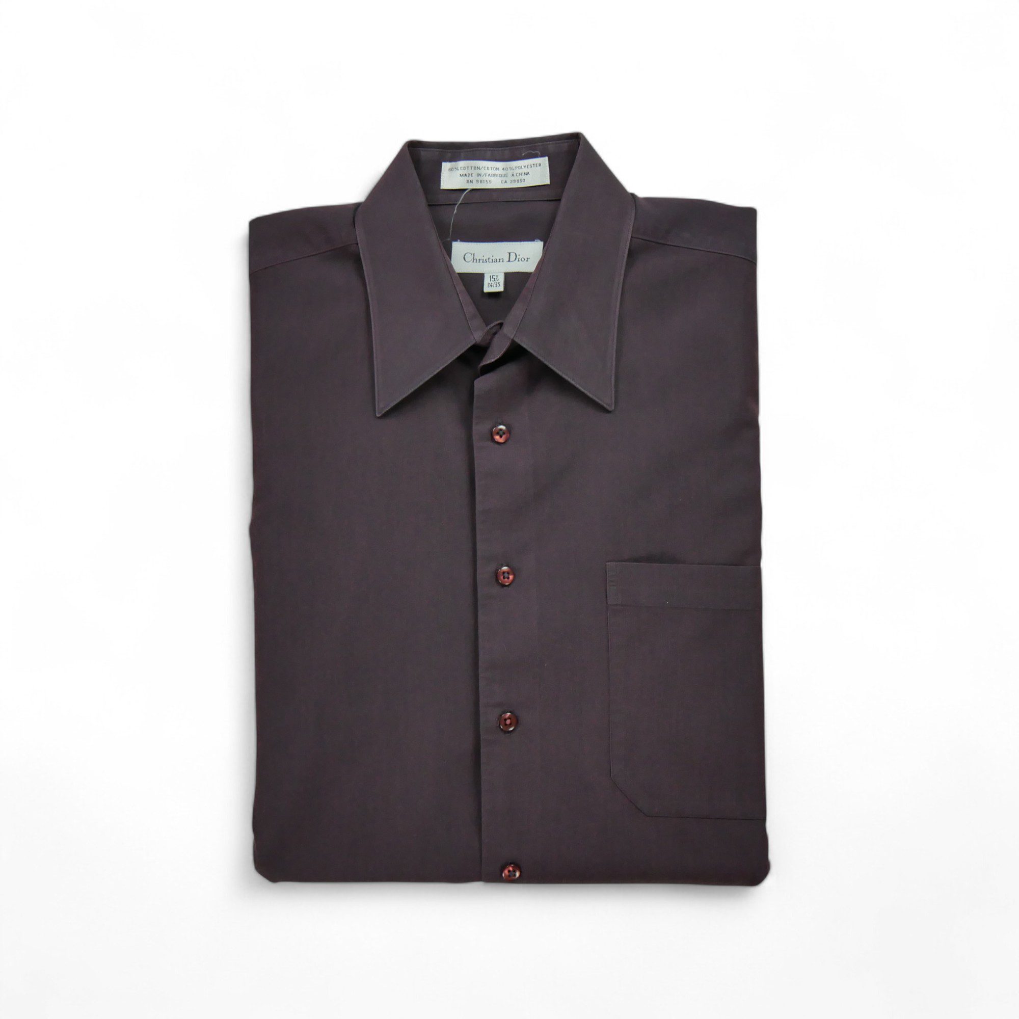 Chemise classique Homme uni 1