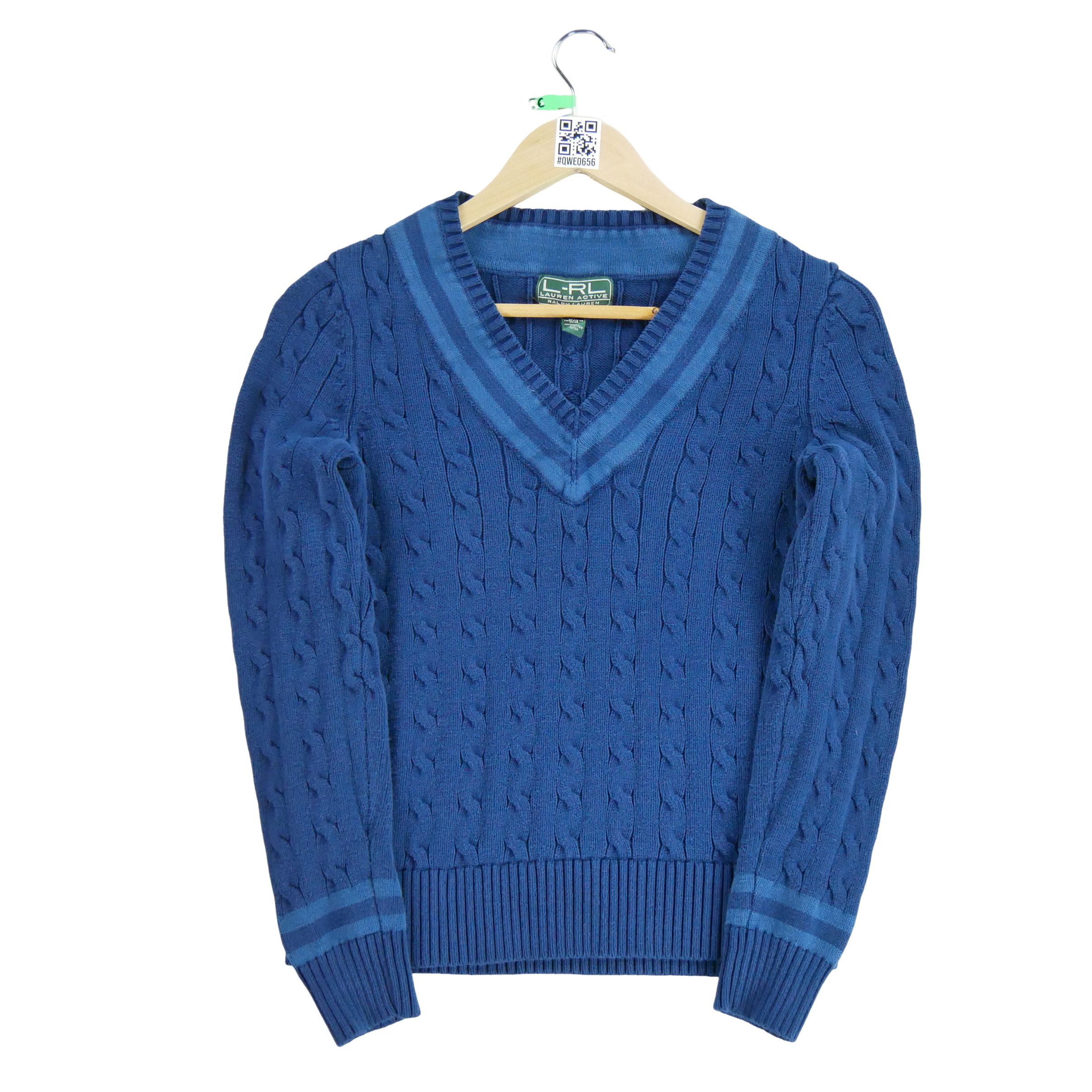 Pull Femme Torsadé Bleu 1
